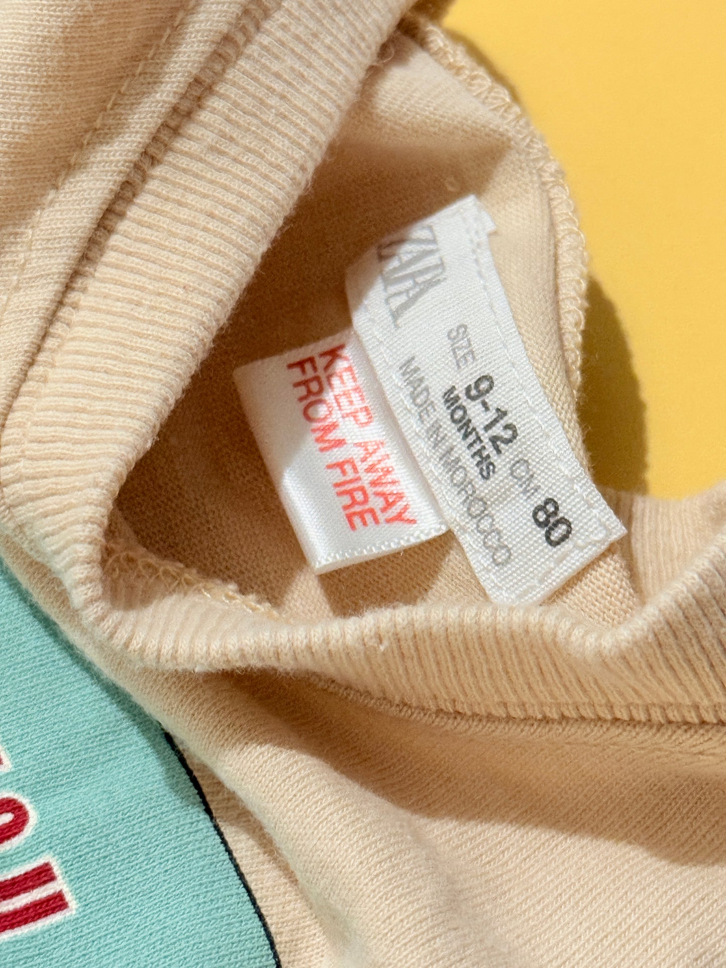 Zara Mr & Mrs Duck 9-12m