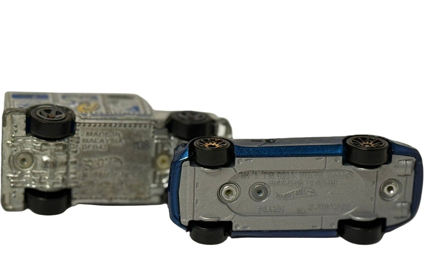 2pc Hot Wheels bundle Silver