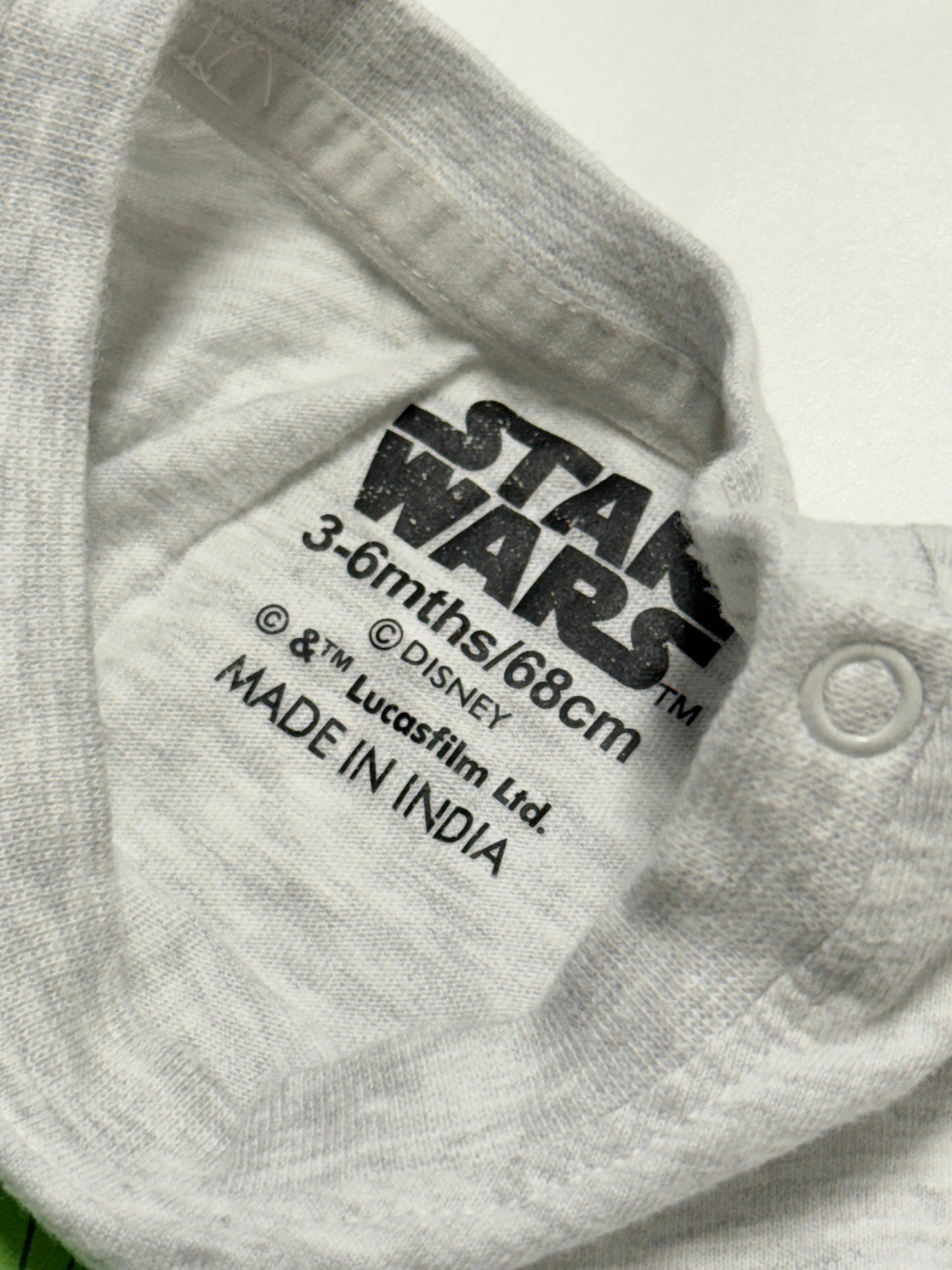 Star Wars 3-6m Long Sleeve