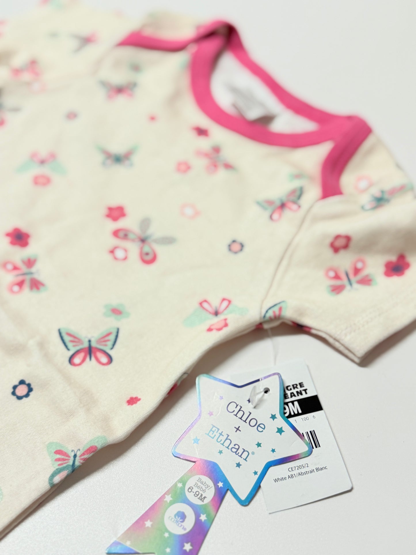 Chloe & Ethan Cotton NWT Onesie 6-9m