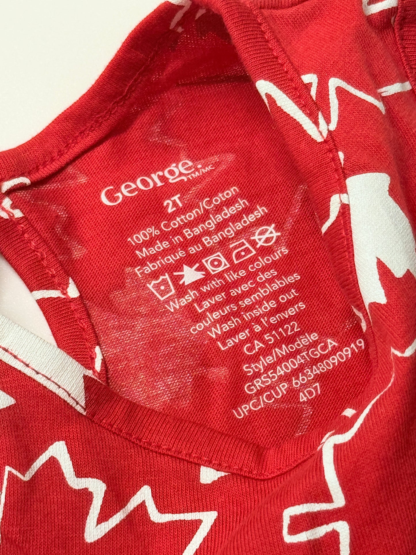 George Canada Dress 2T