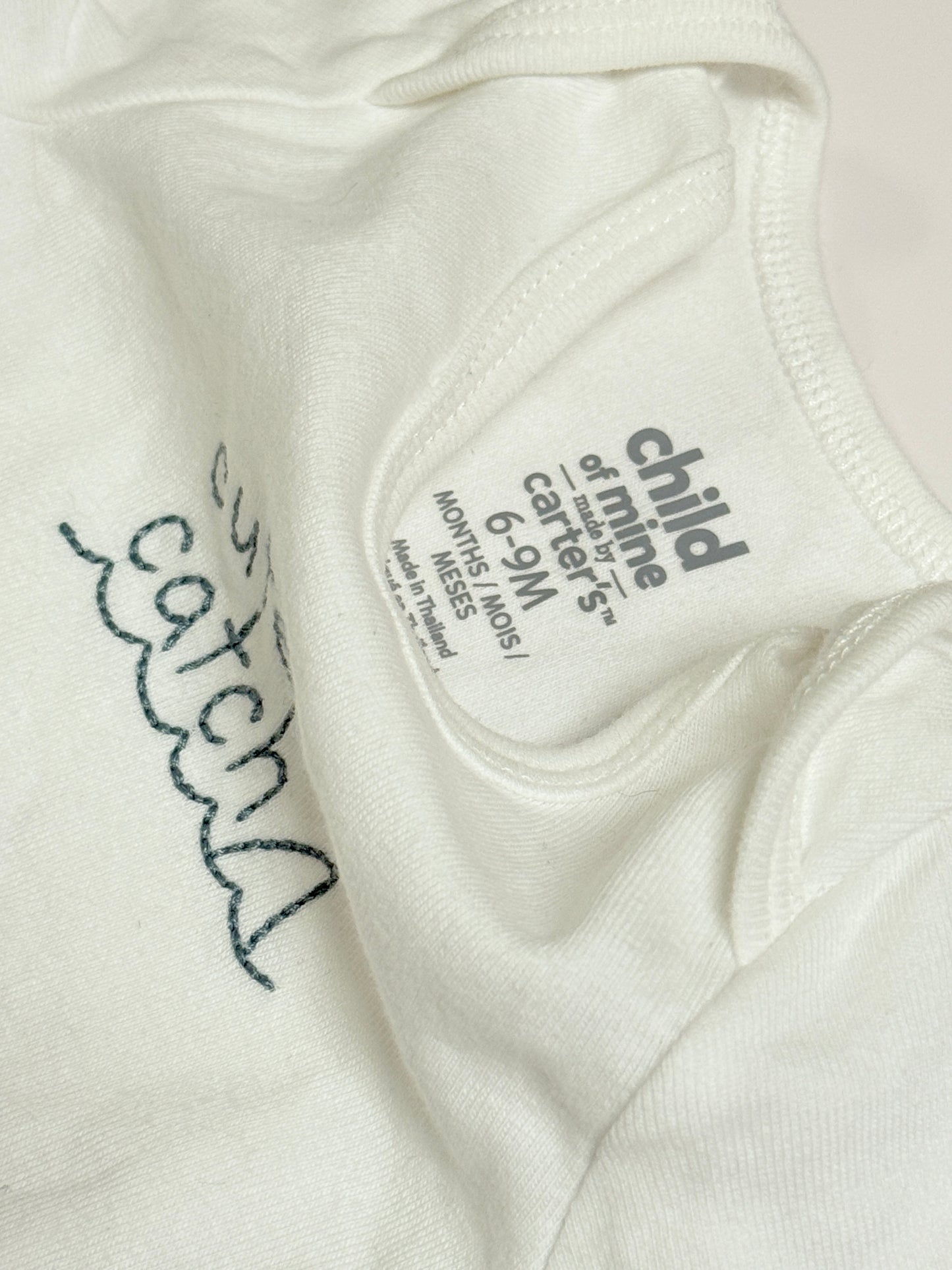 Carter's Cutest Catch Embroidered Onesie 6-9m