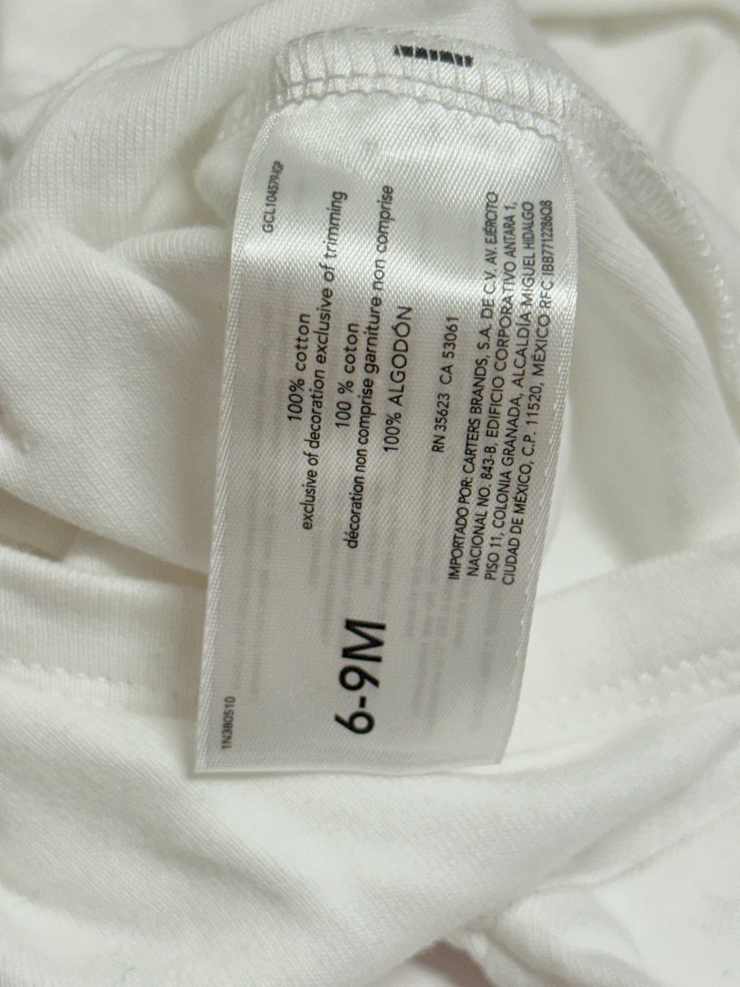 Carter's Cutest Catch Embroidered Onesie 6-9m
