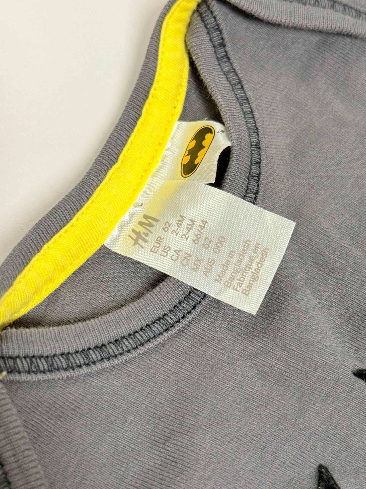 Batman Onesie H&M 2-4m