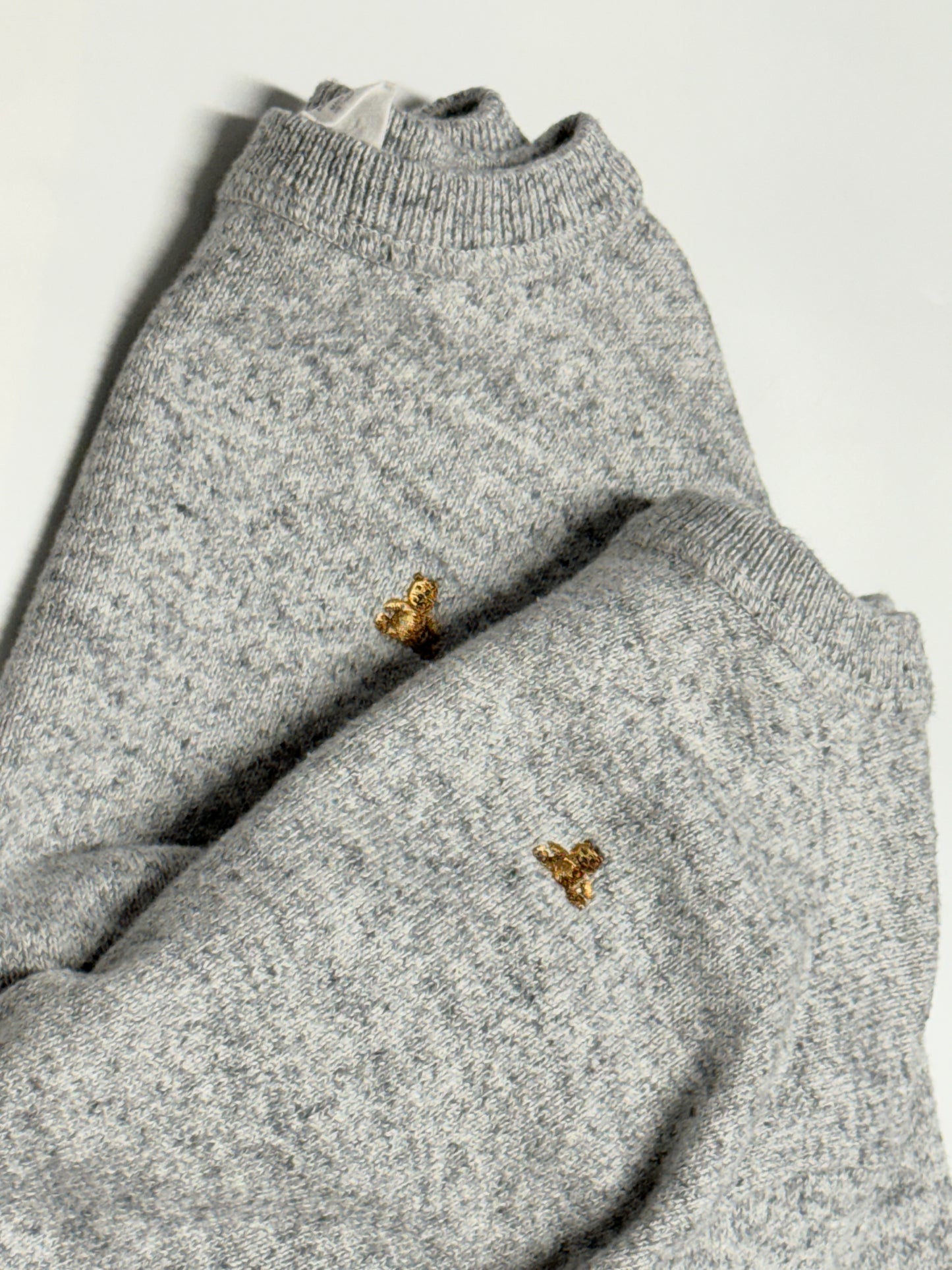 Gap Baby Knit Sweater Grey 4