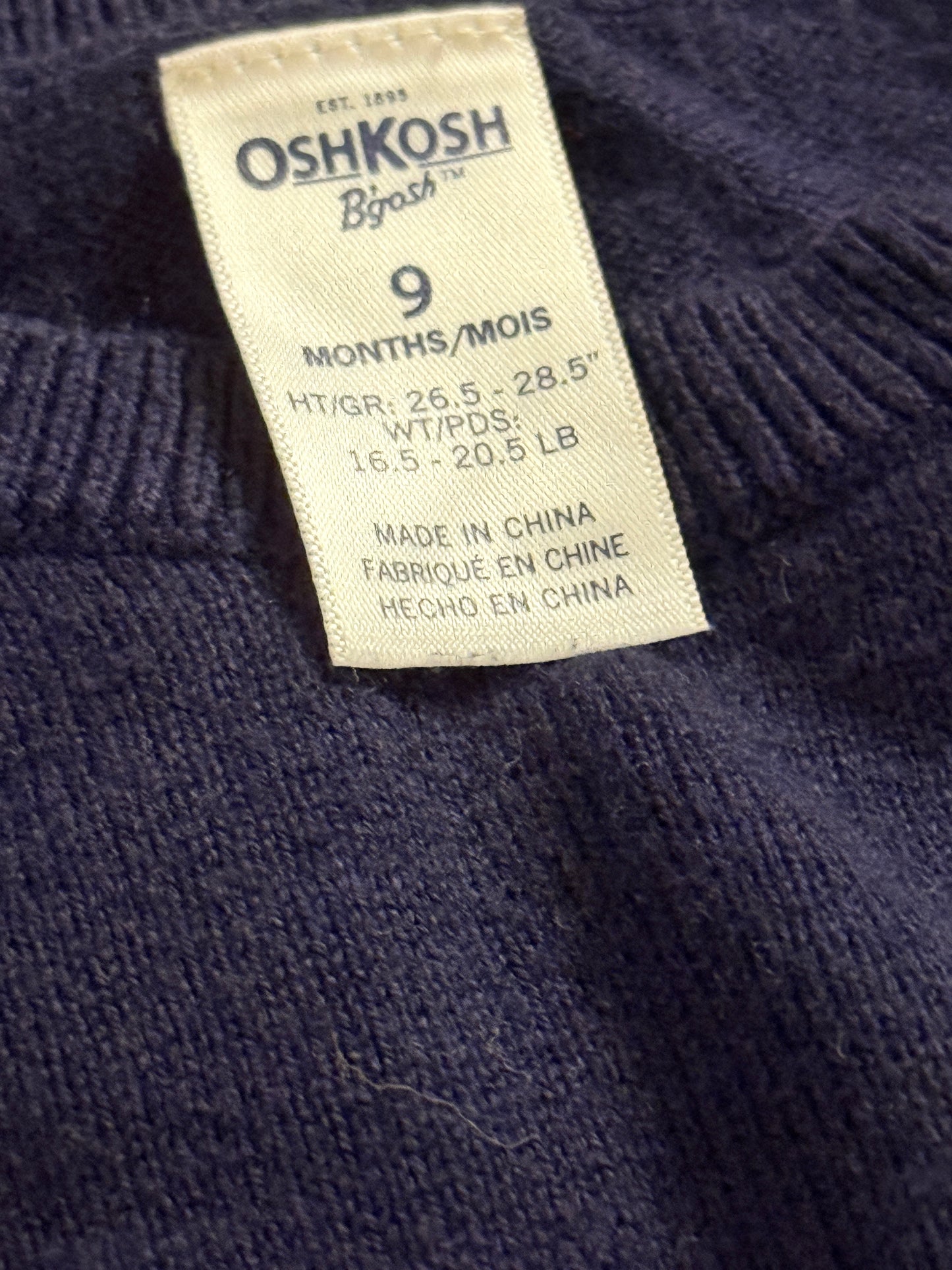 OshKosh B'gosh 9m Sweater Dress