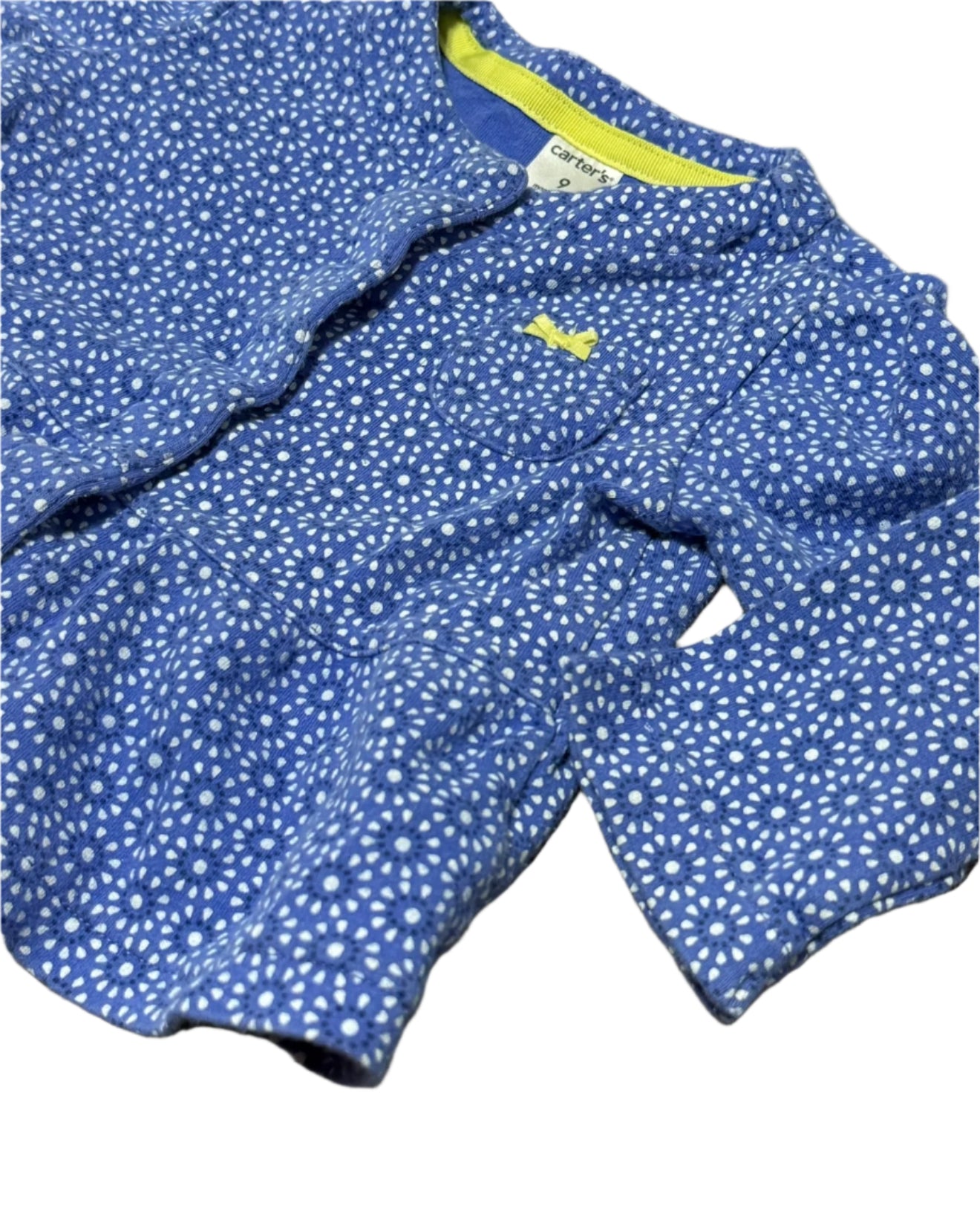 Carters patterned sweater 9m