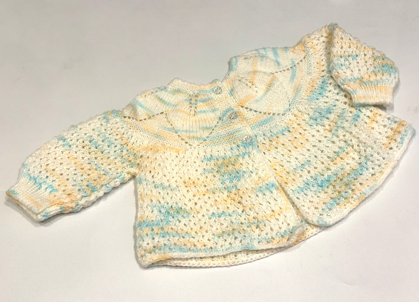 Handmade Knit Cardigan 6-12m