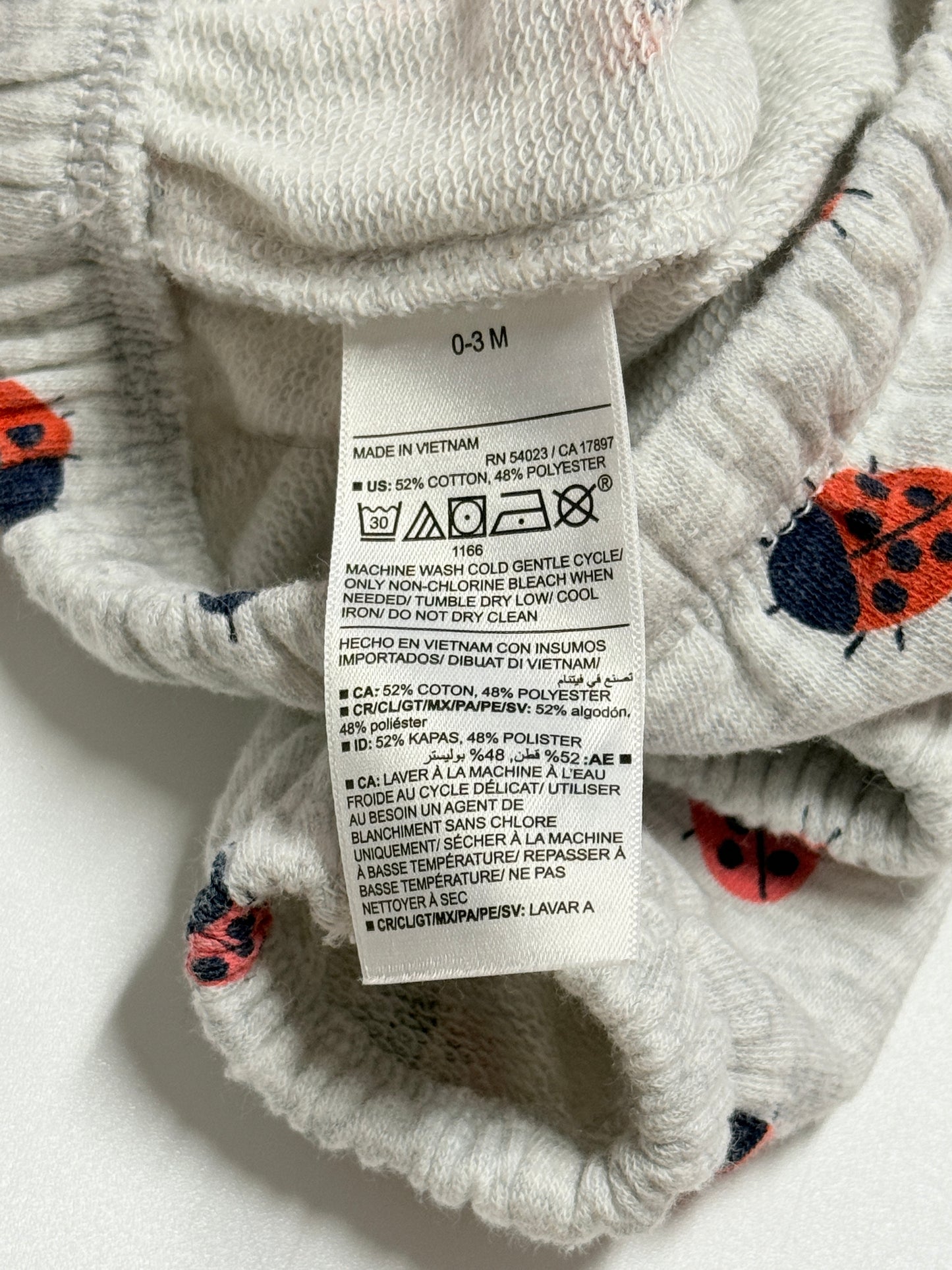 Old Navy Ladybug Jogger Pants Size 0–3M