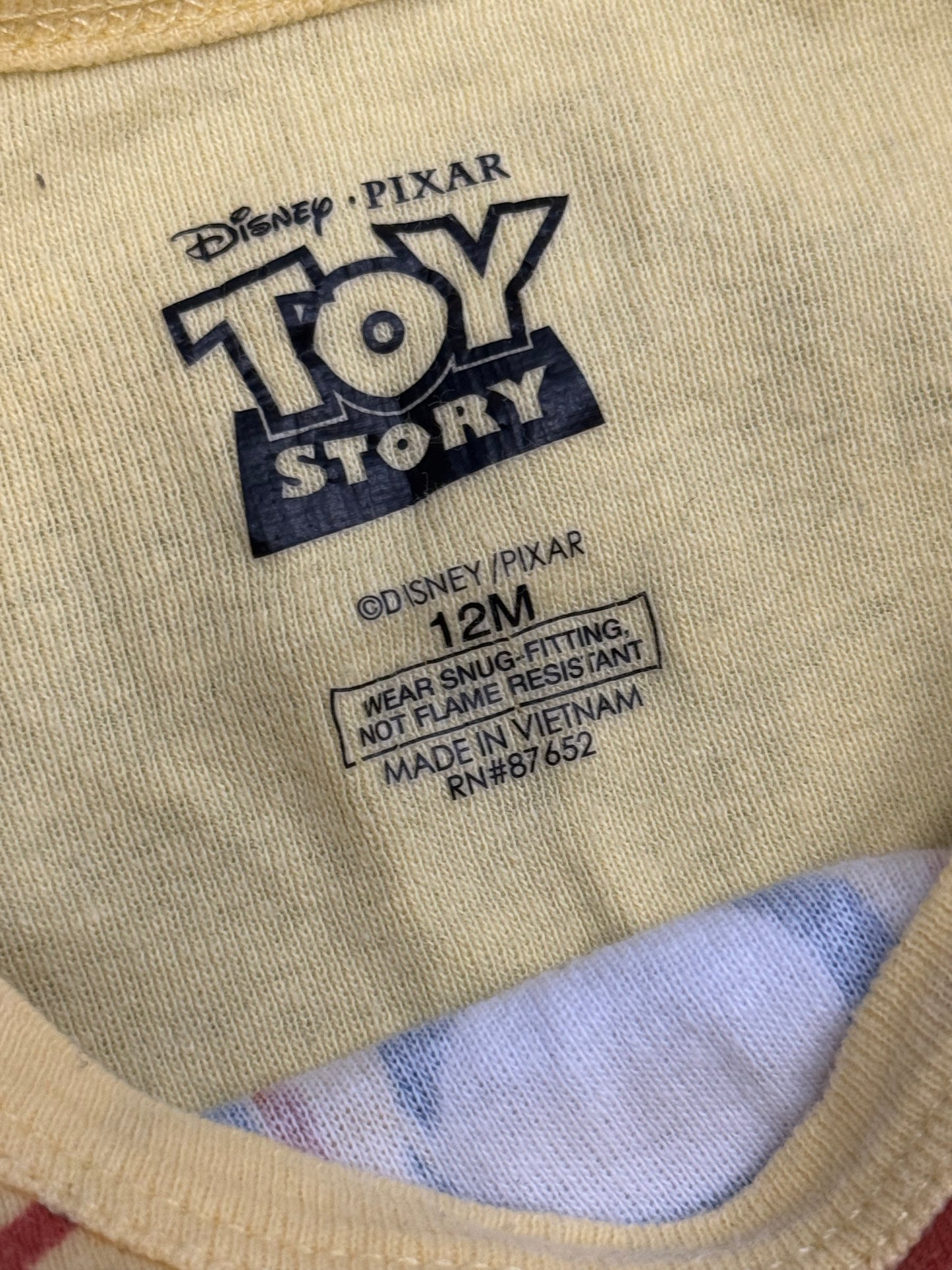 Toy Story Woody Pjs 12m