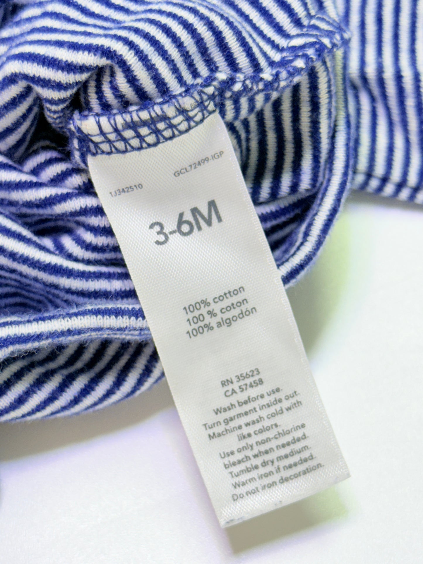 Carter's Striped Onesie 3-6m