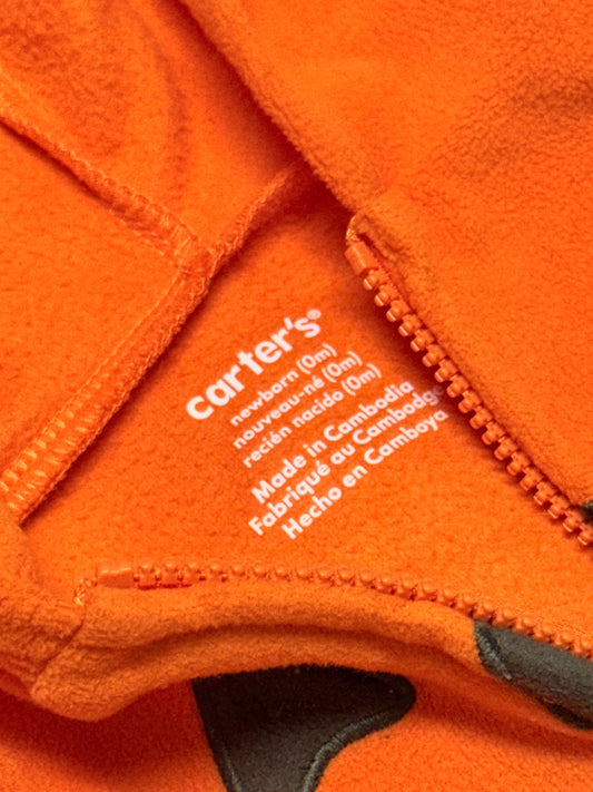 Carter's Newborn Pumpkin Onesie