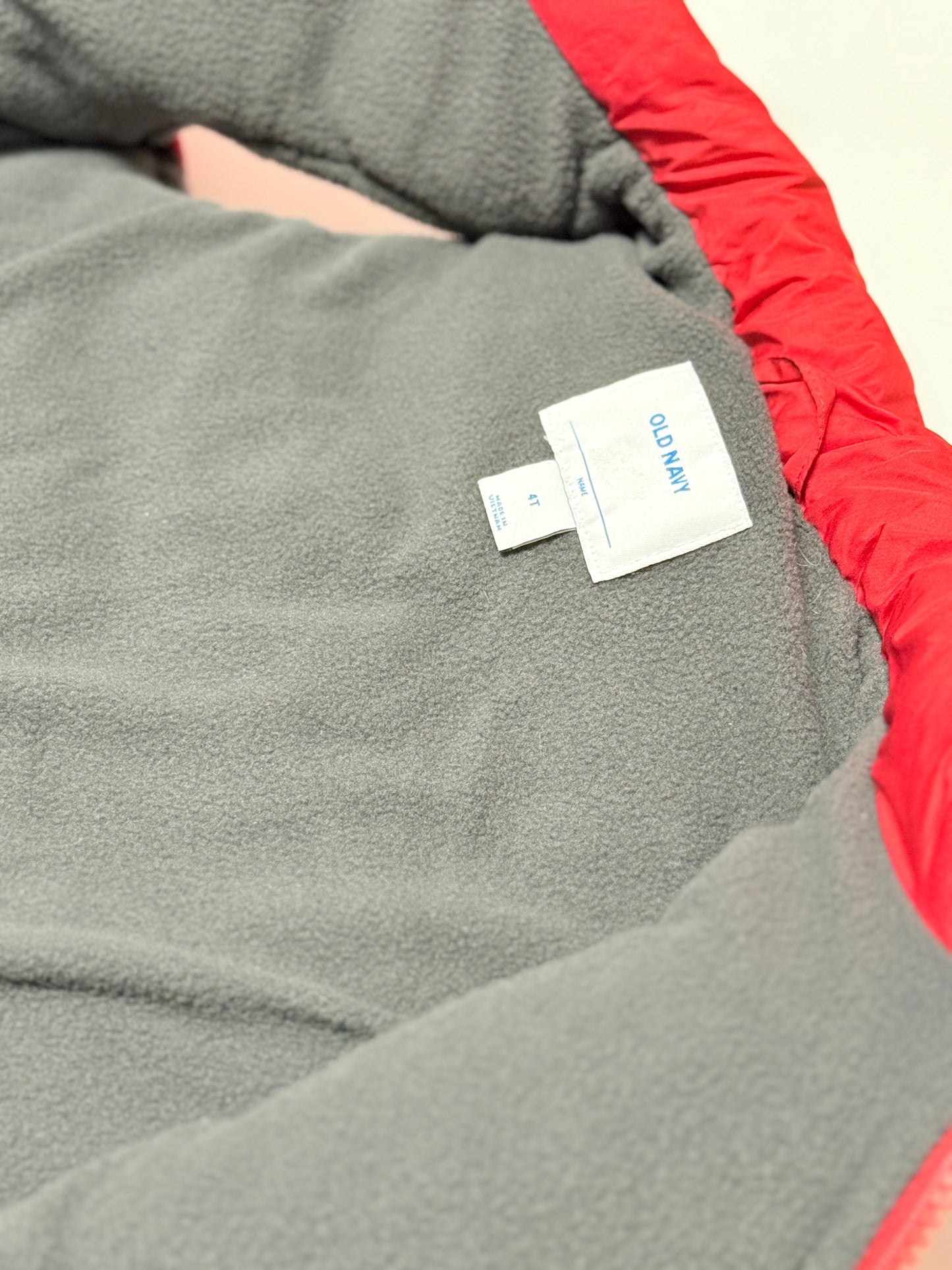 Old Navy 4t Red Vest