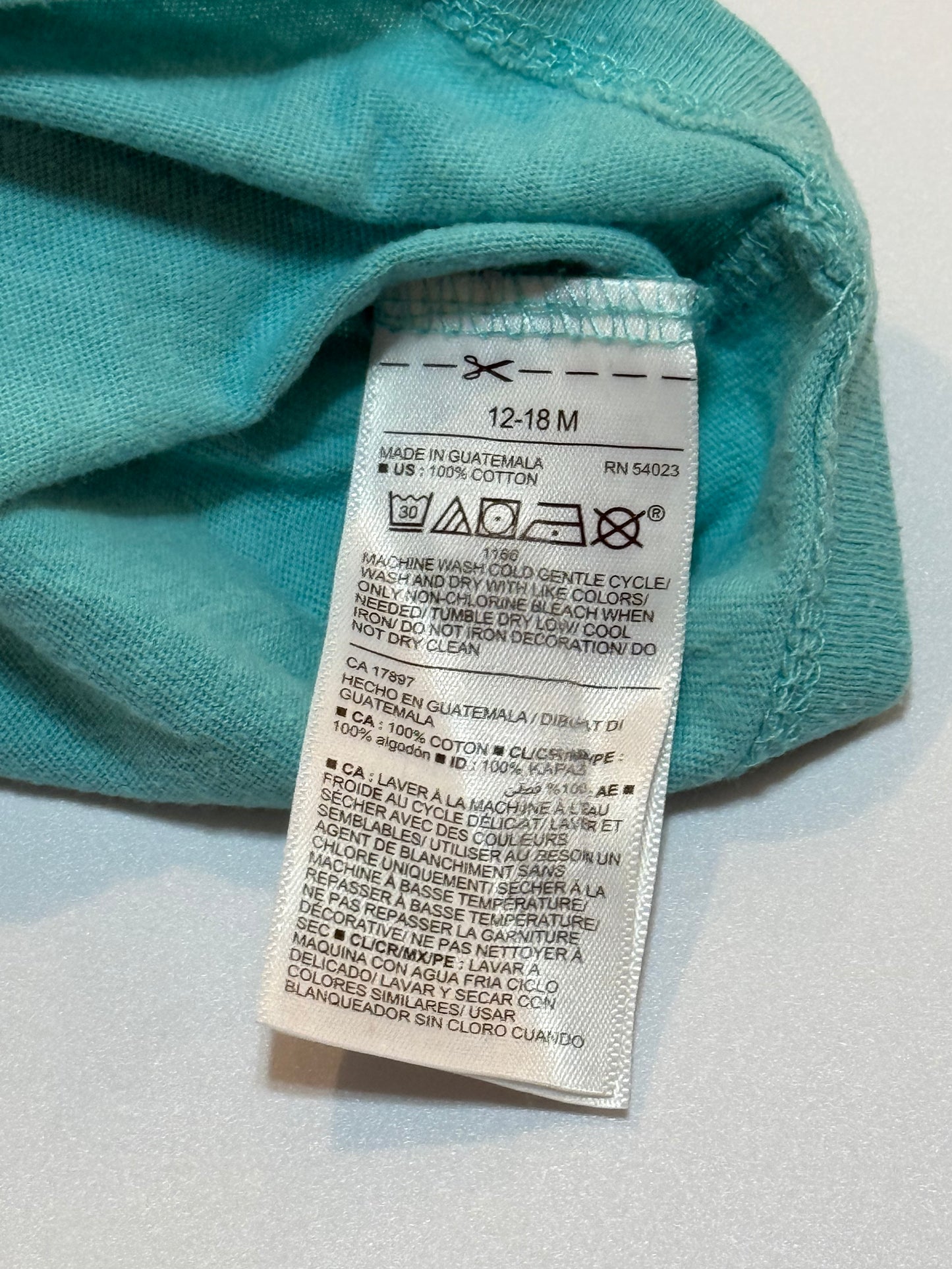 Old Navy Cotton 12-18m Shirt