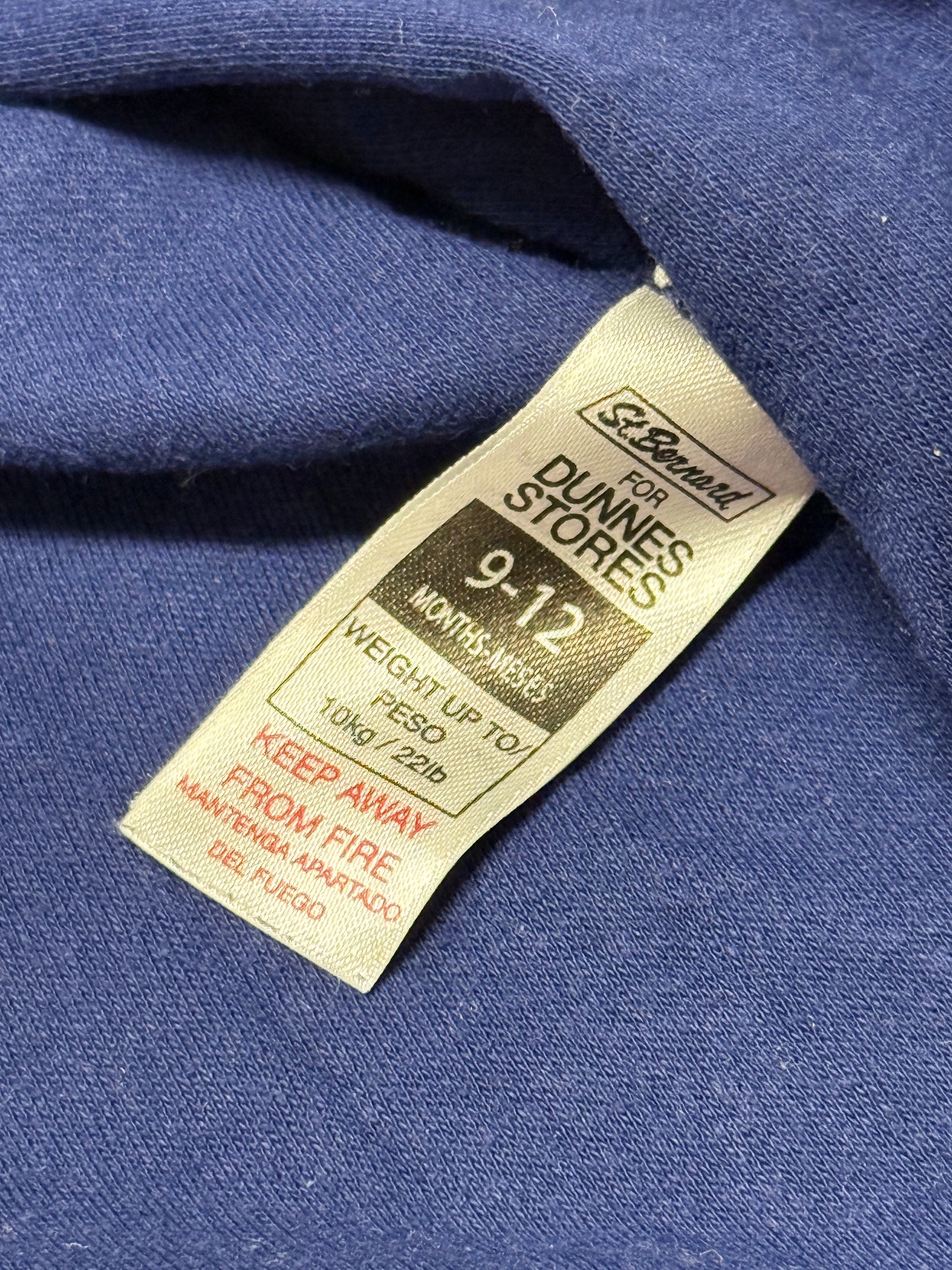 Dunnes Dog Sleeper 9-12m