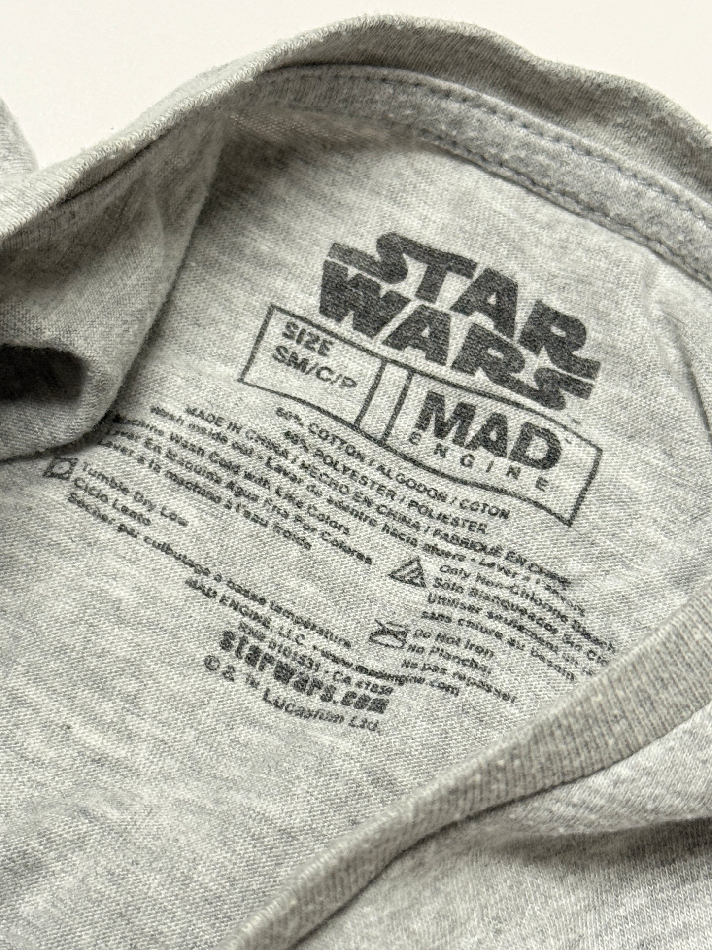 Star Wars Shirt SM = 5Y