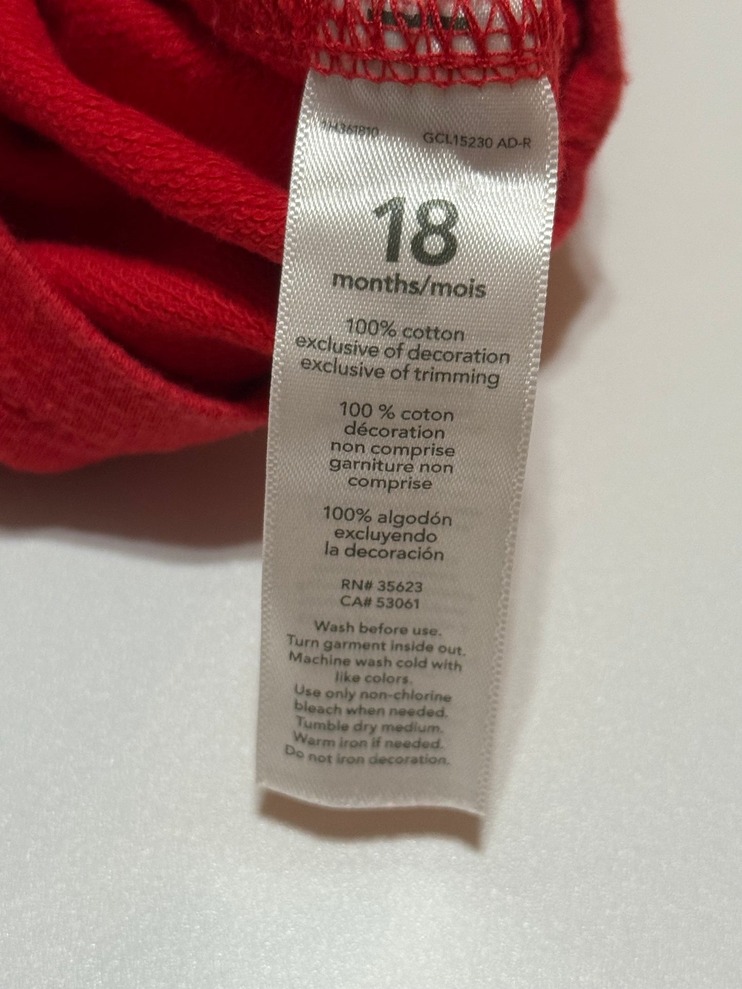 Carter's Overalls 18m