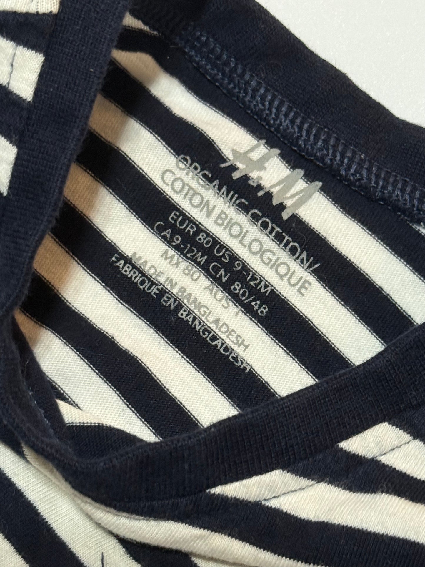 H&M Shirt 9-12m
