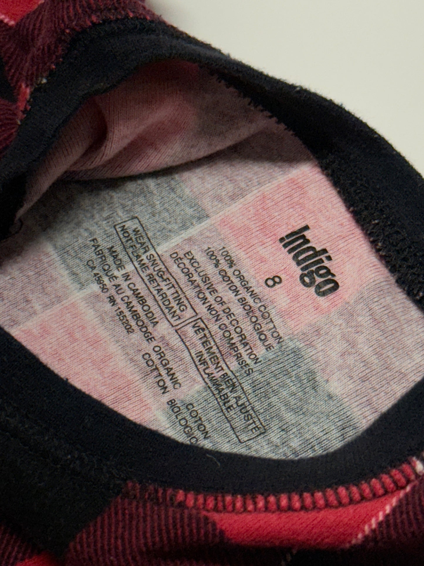 Indigo 8y 2pc Cotton PJ Set