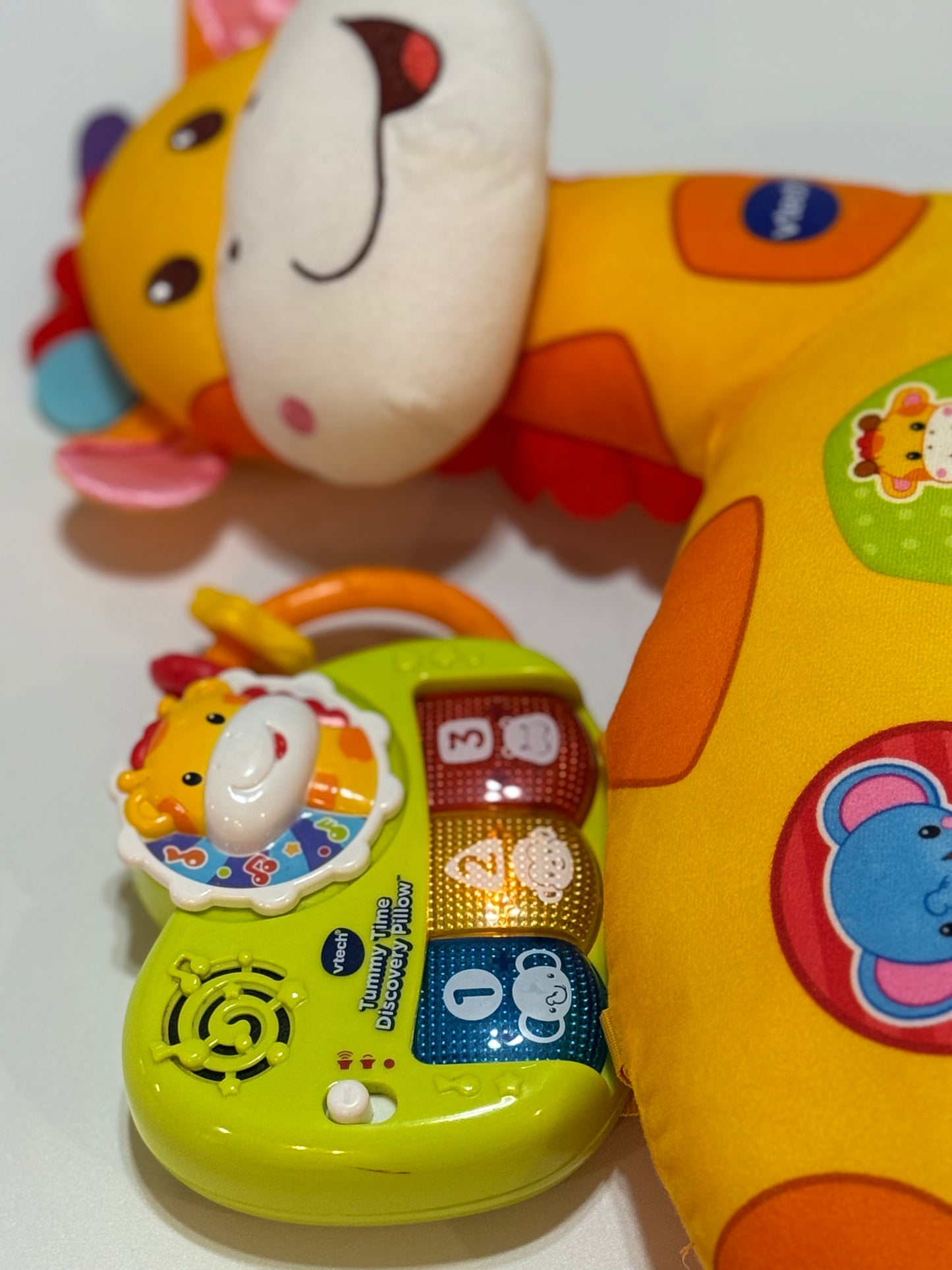 Music Tummy Time Pillow