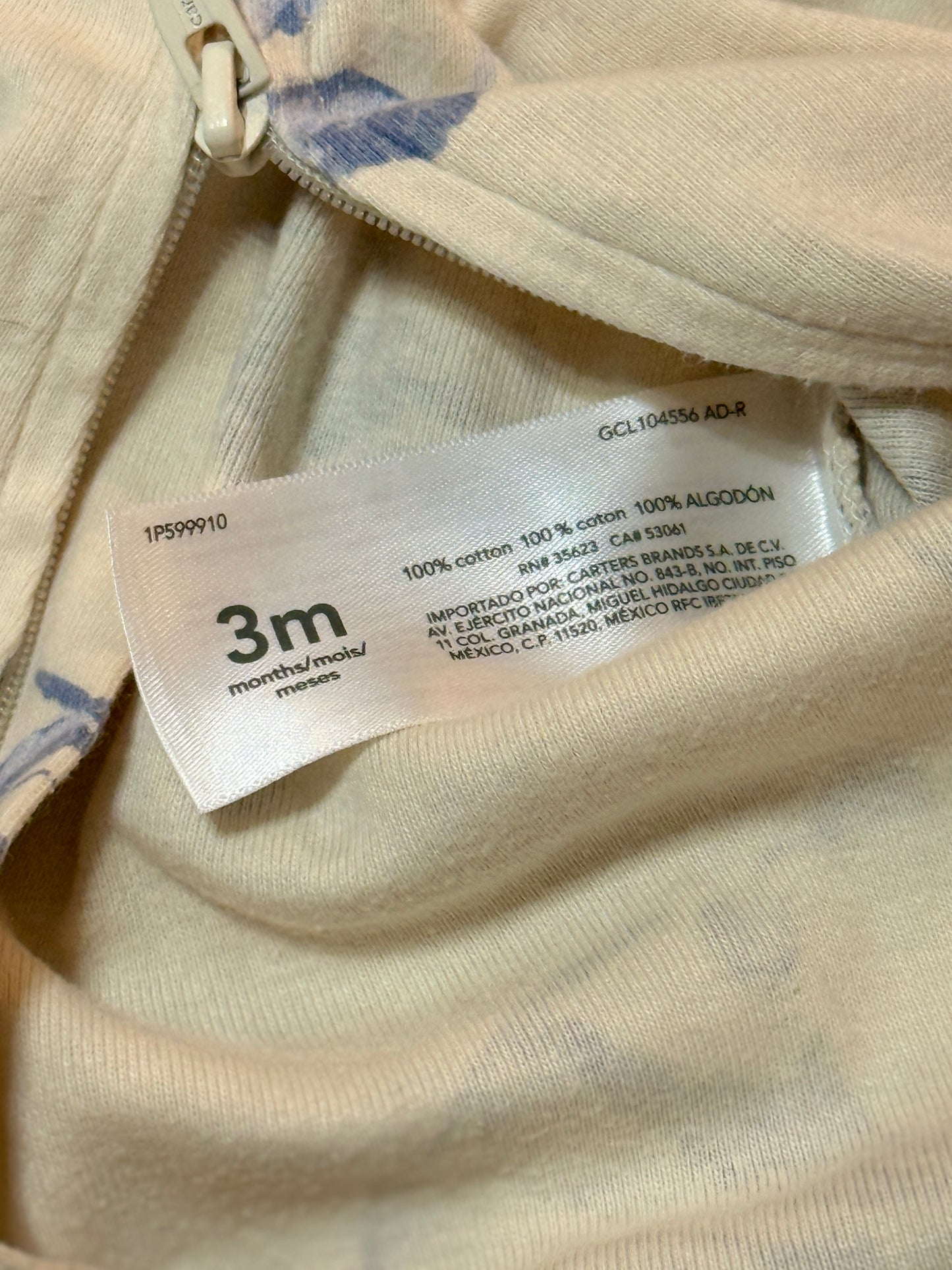 Carter's 2pc Panda Sleeper and Hat 3m