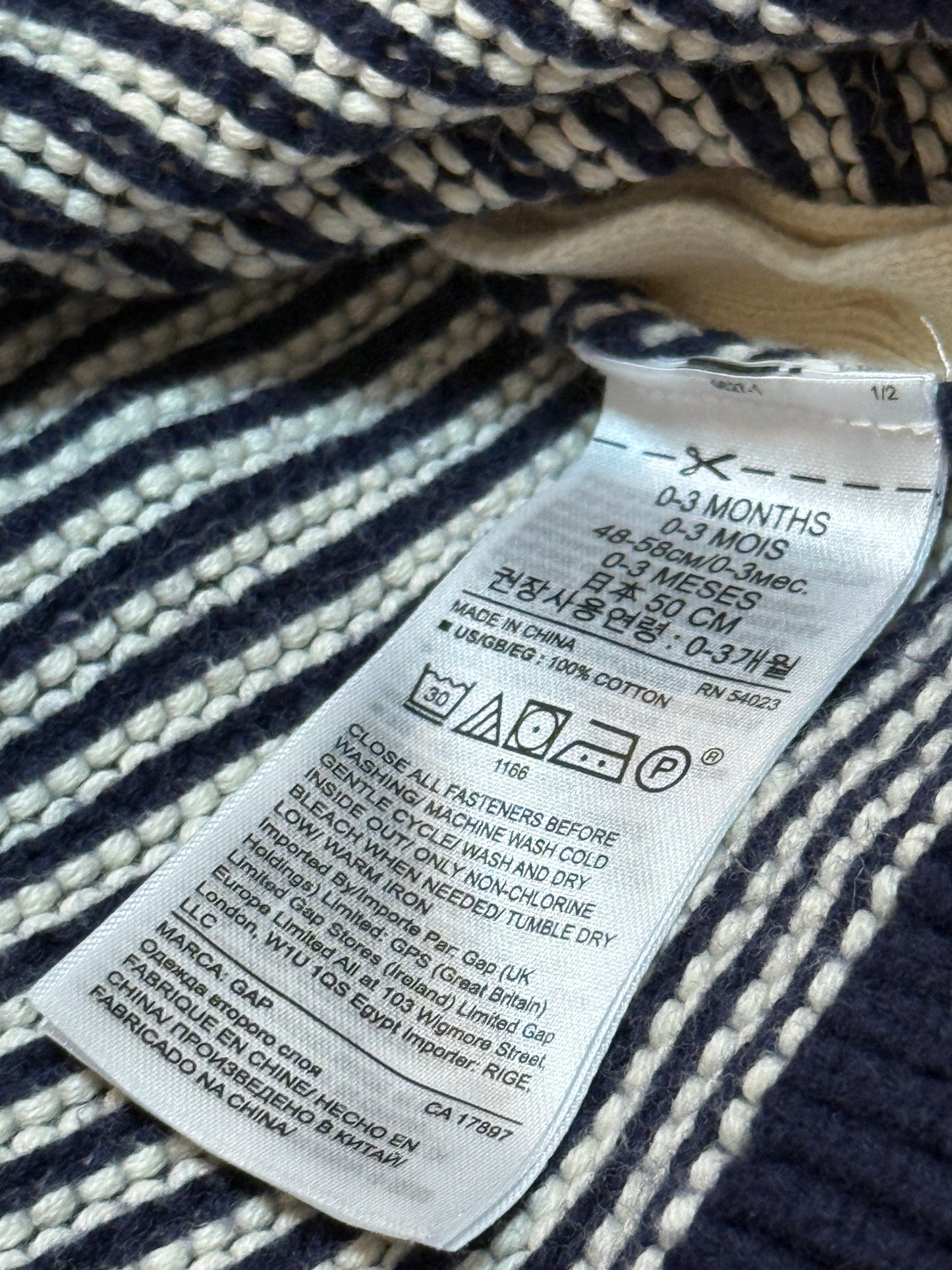 Baby Gap Sweater 0-3m