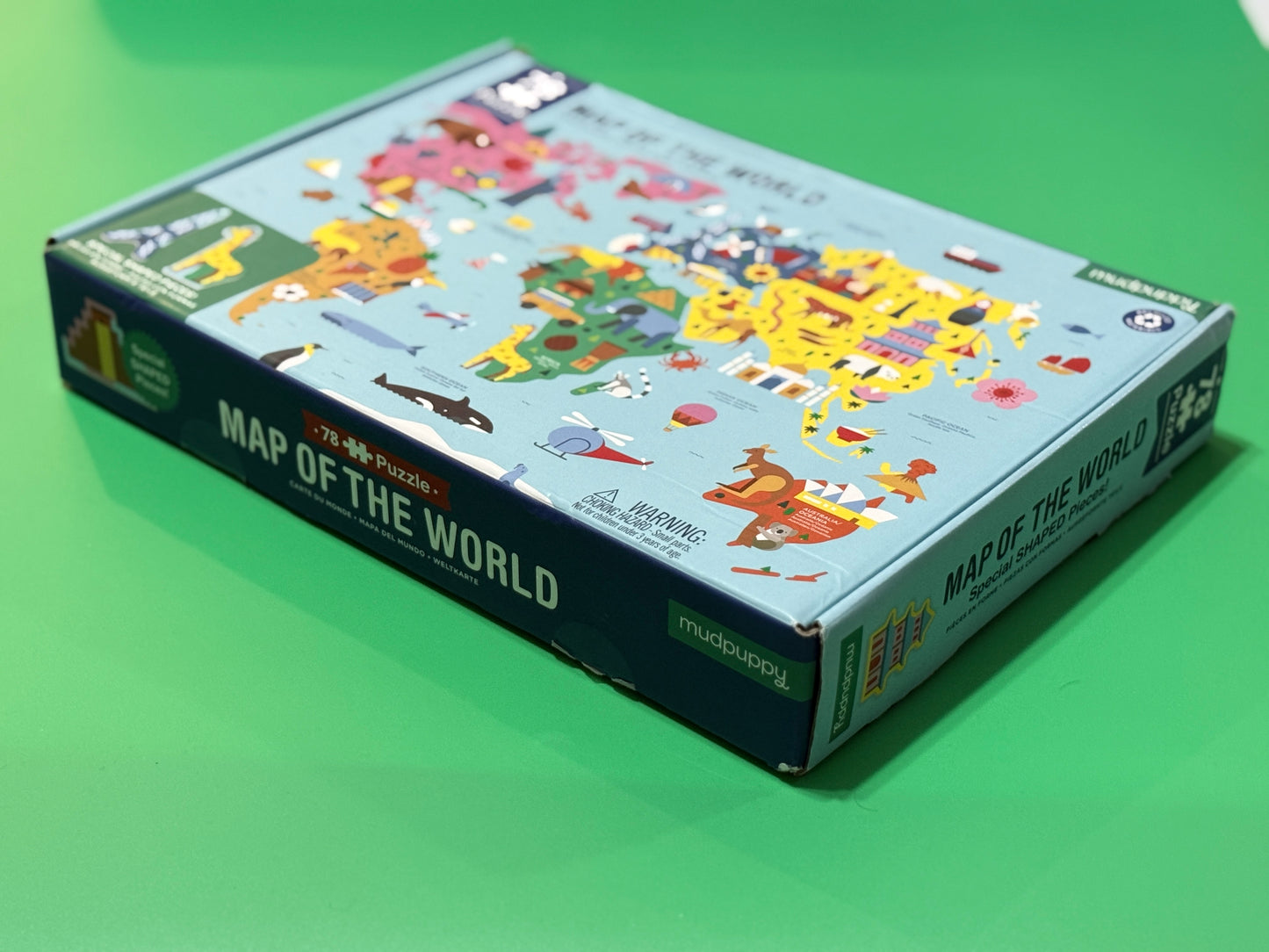 Map of the World Puzzle MudPuppy