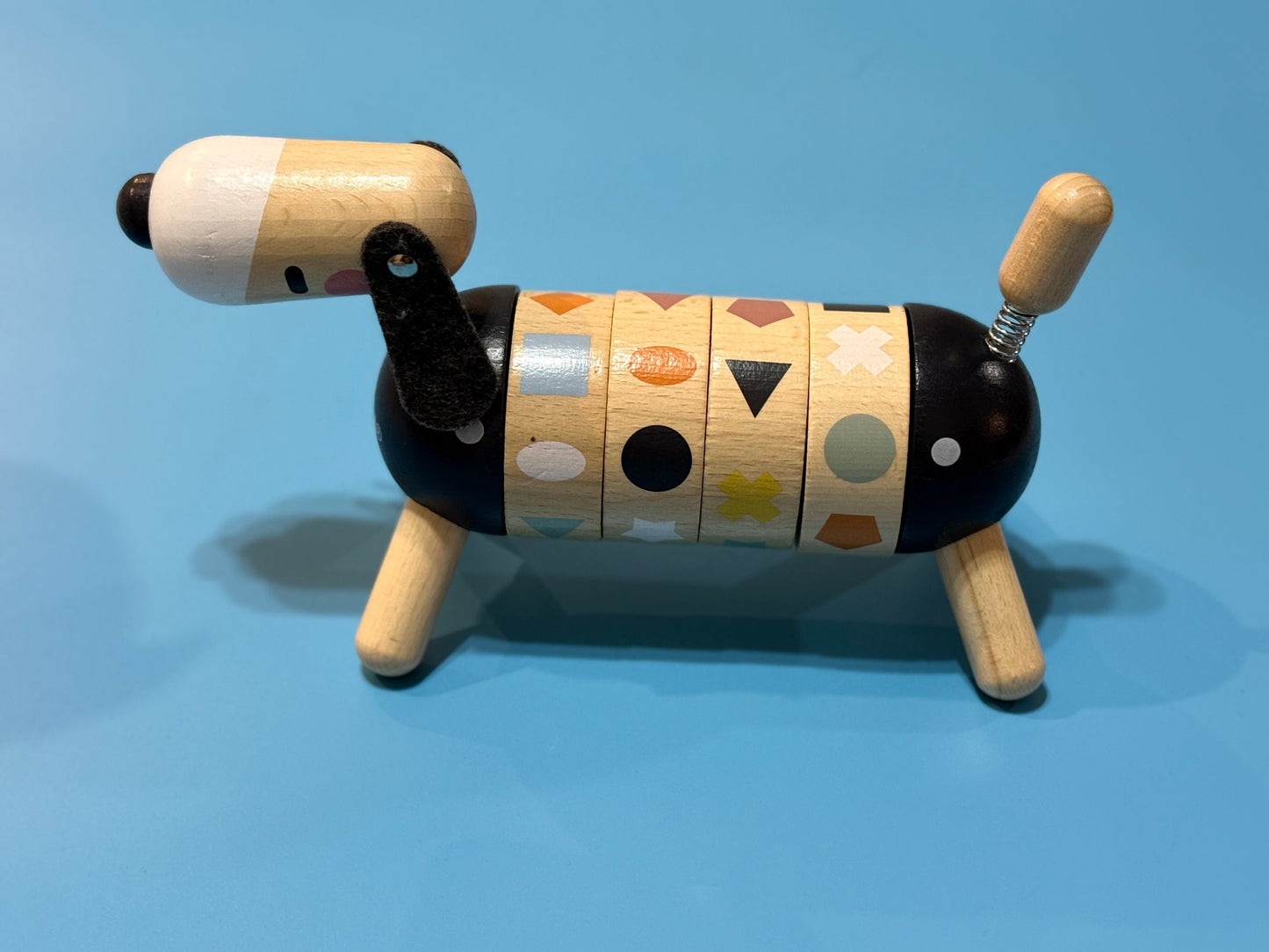 Janod Sweet Cocoon Shapes And Colours Dog