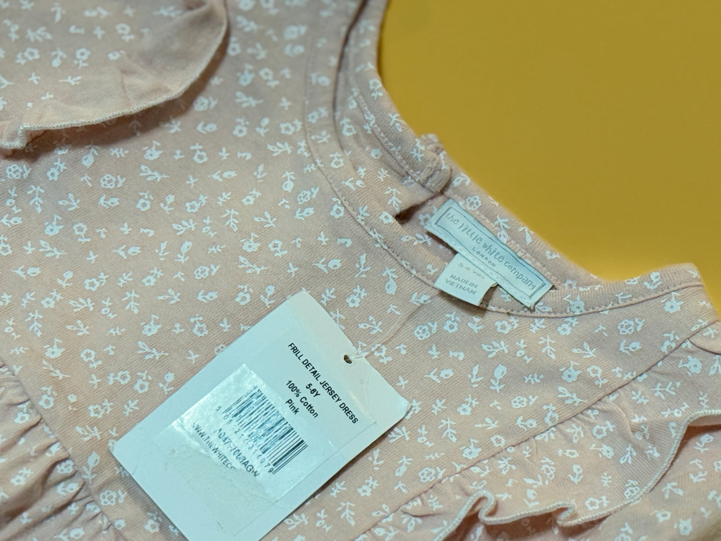 The white Company Dress 5-6y NWT