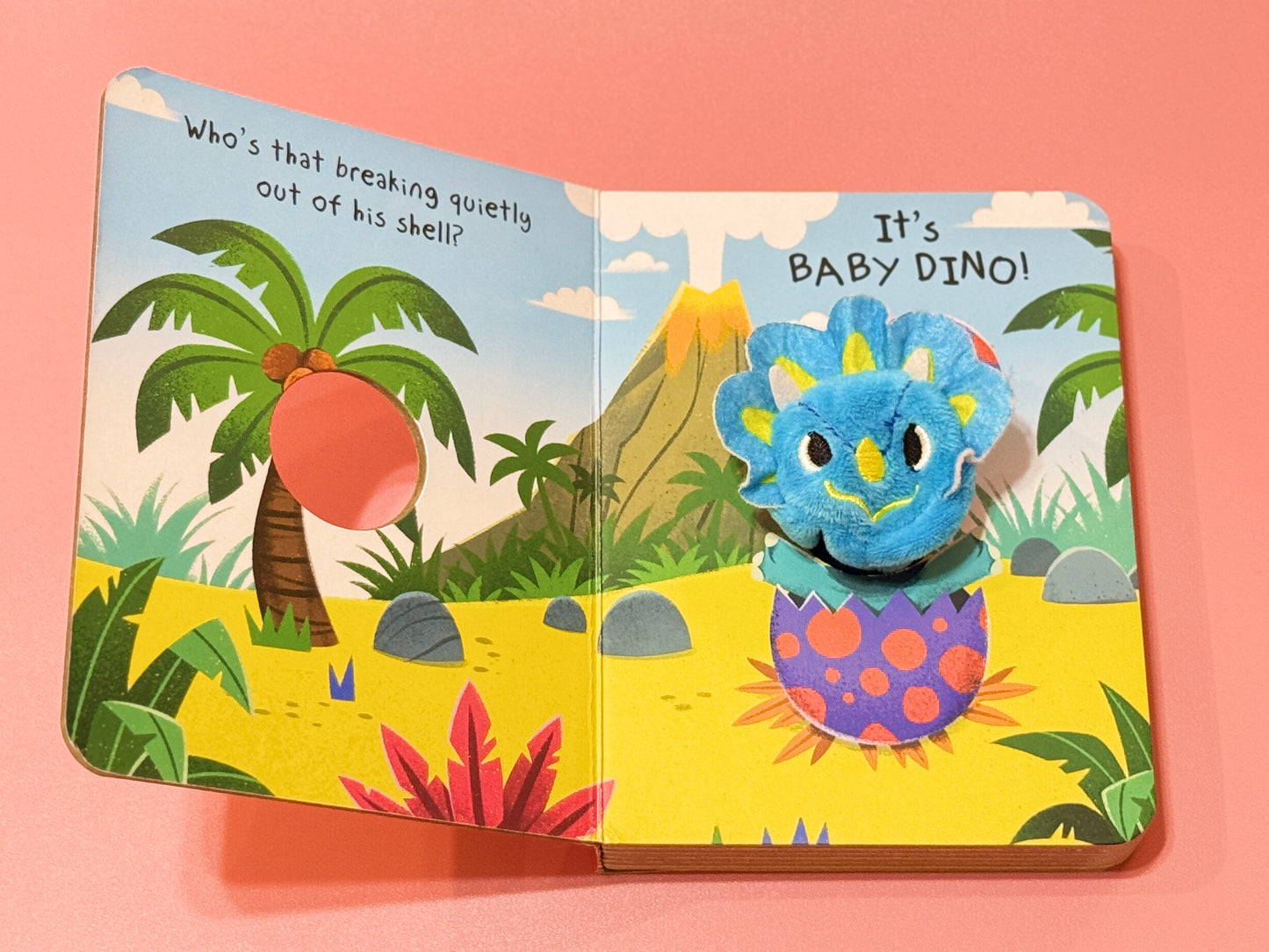 Baby Dino Puppet Book