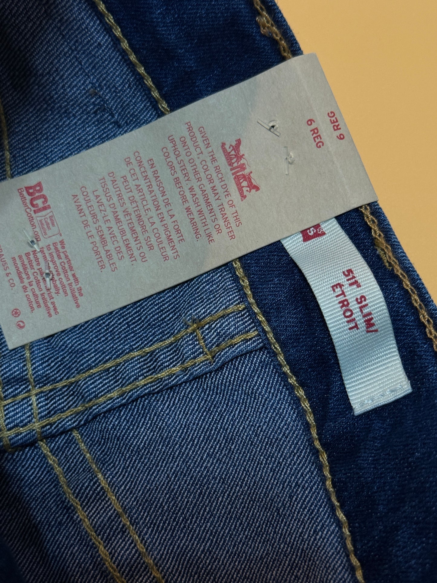 Levis Jeans NWT 6y