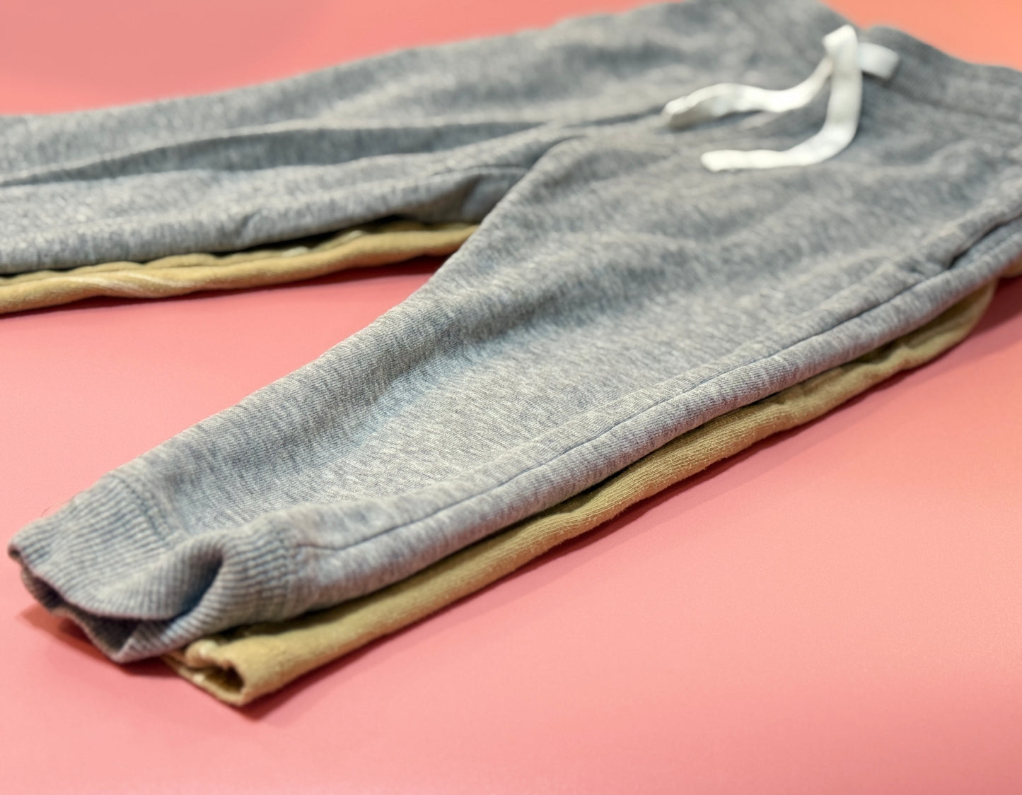 Striped cotton pants 2-3y