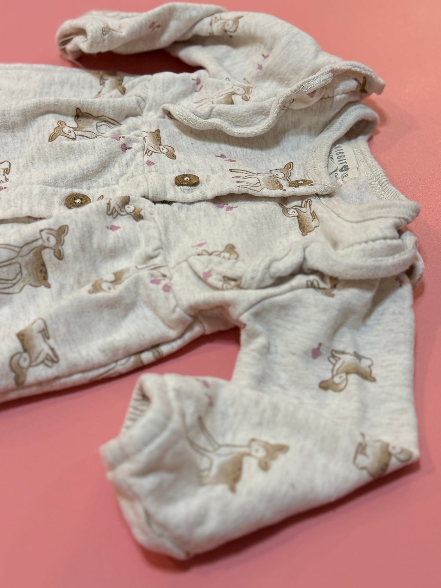 Rabbit + Bear 6-9m Organic Cotton