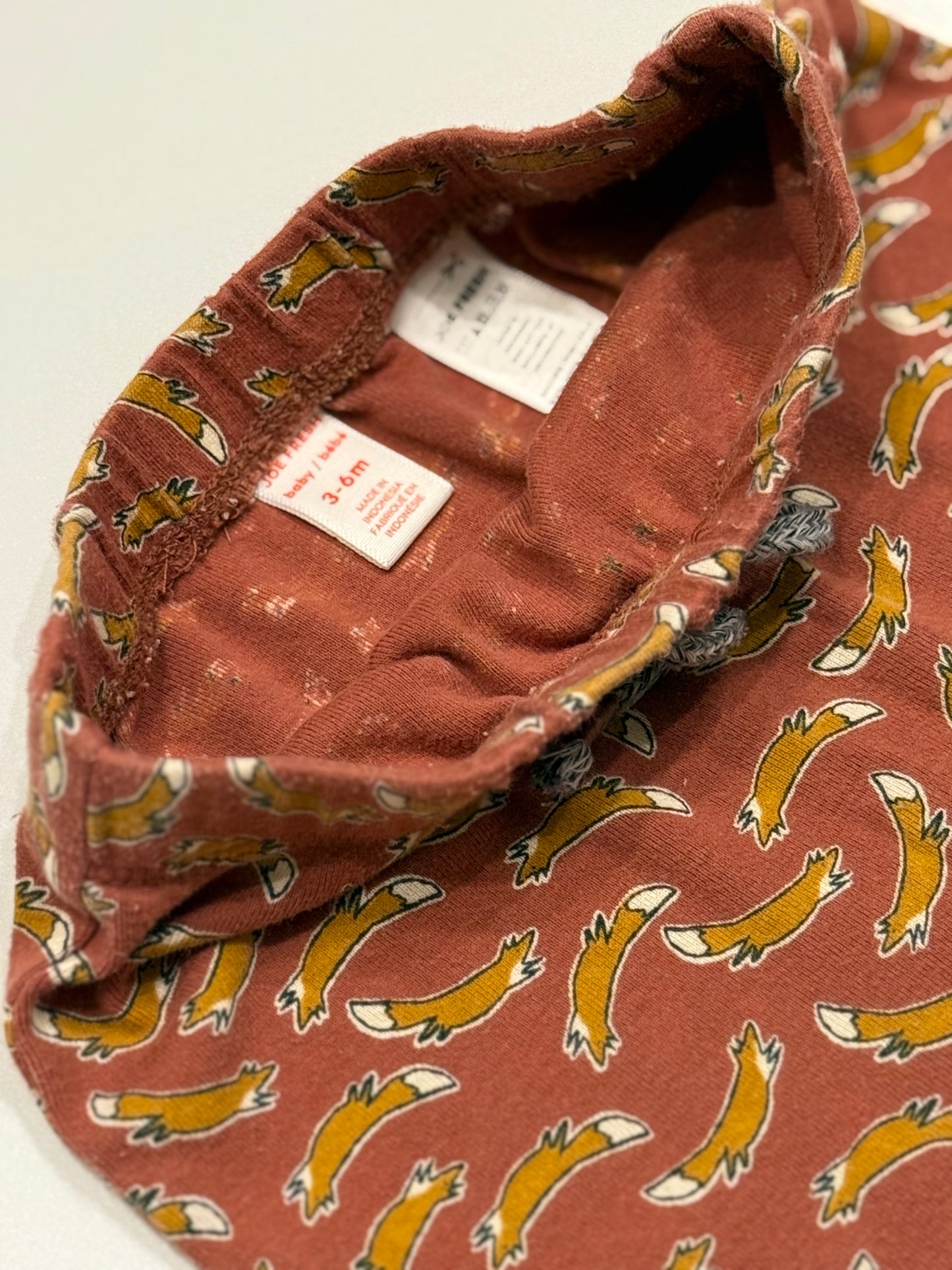 Joe Fresh 3-6m fox pants