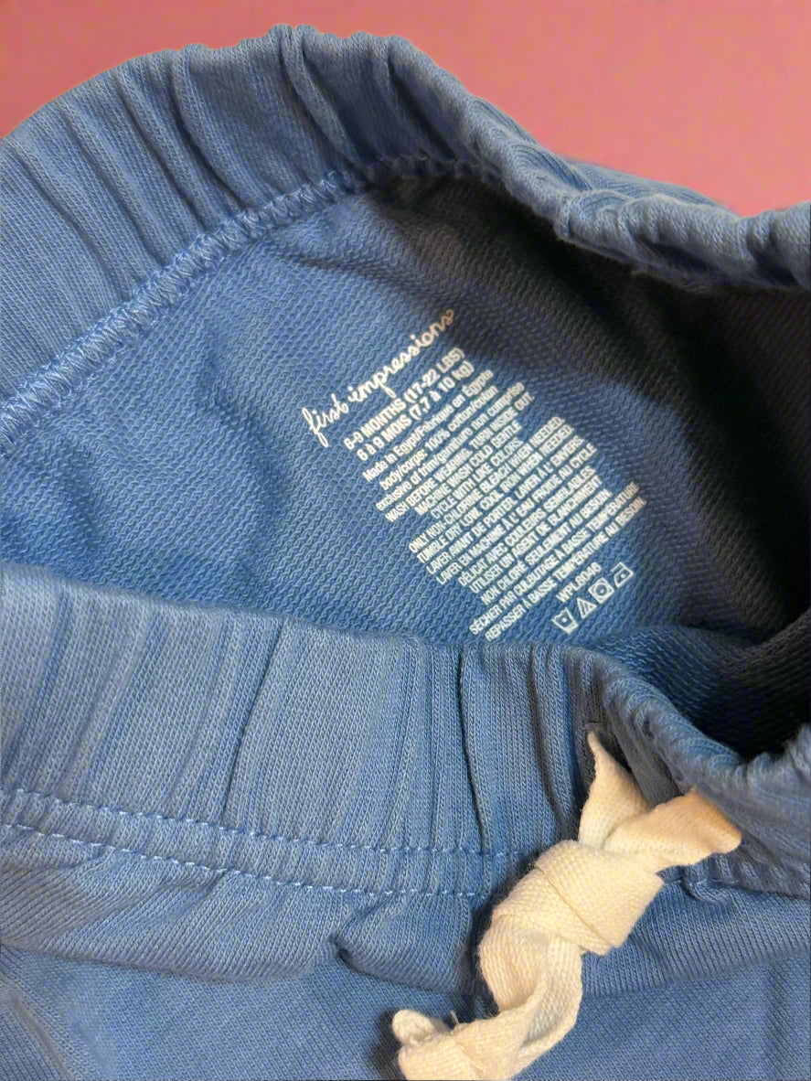 first impressions pants 6-9m