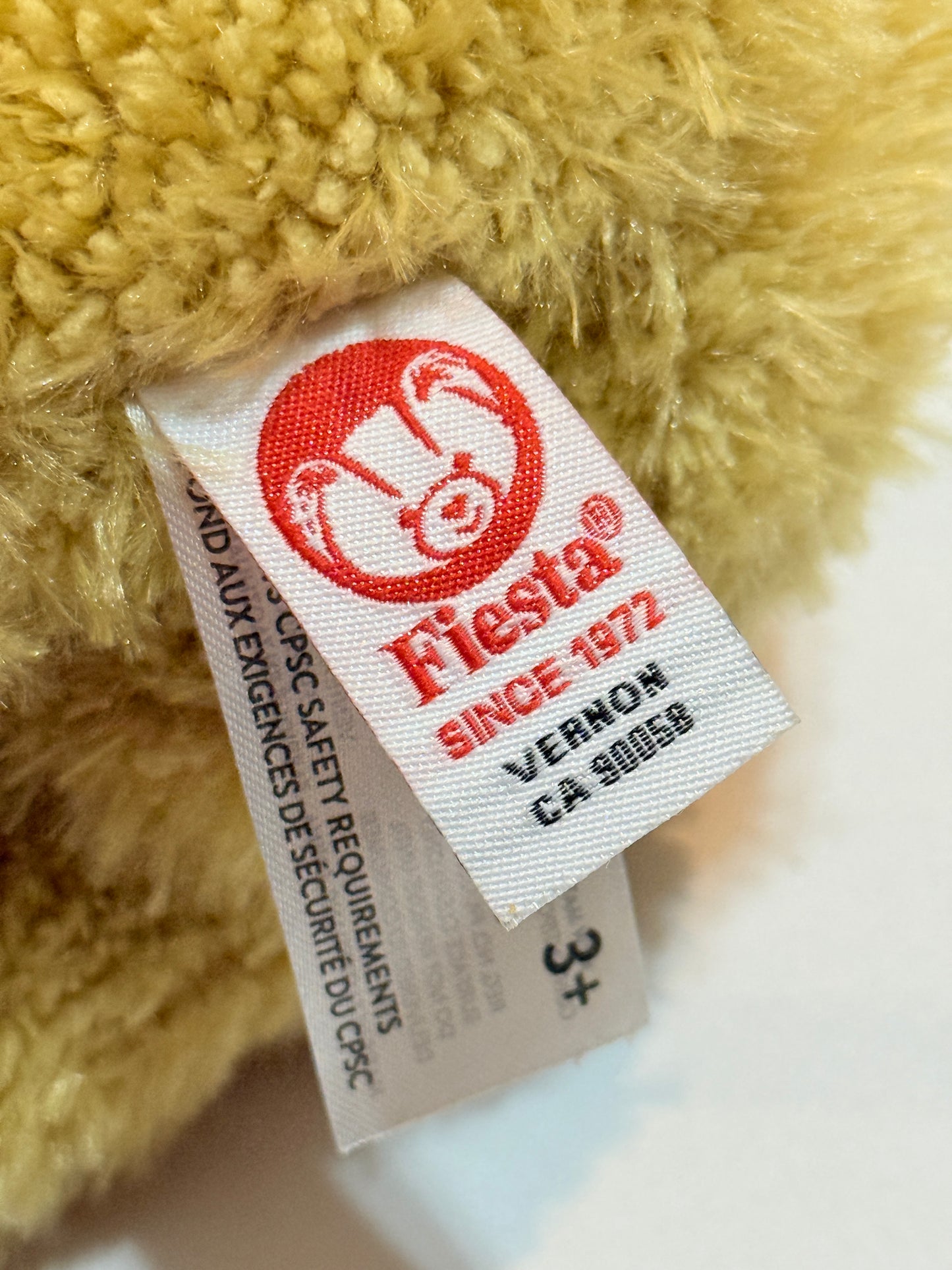 Fiesta Plush Teddy Bear With Ribbon Bow