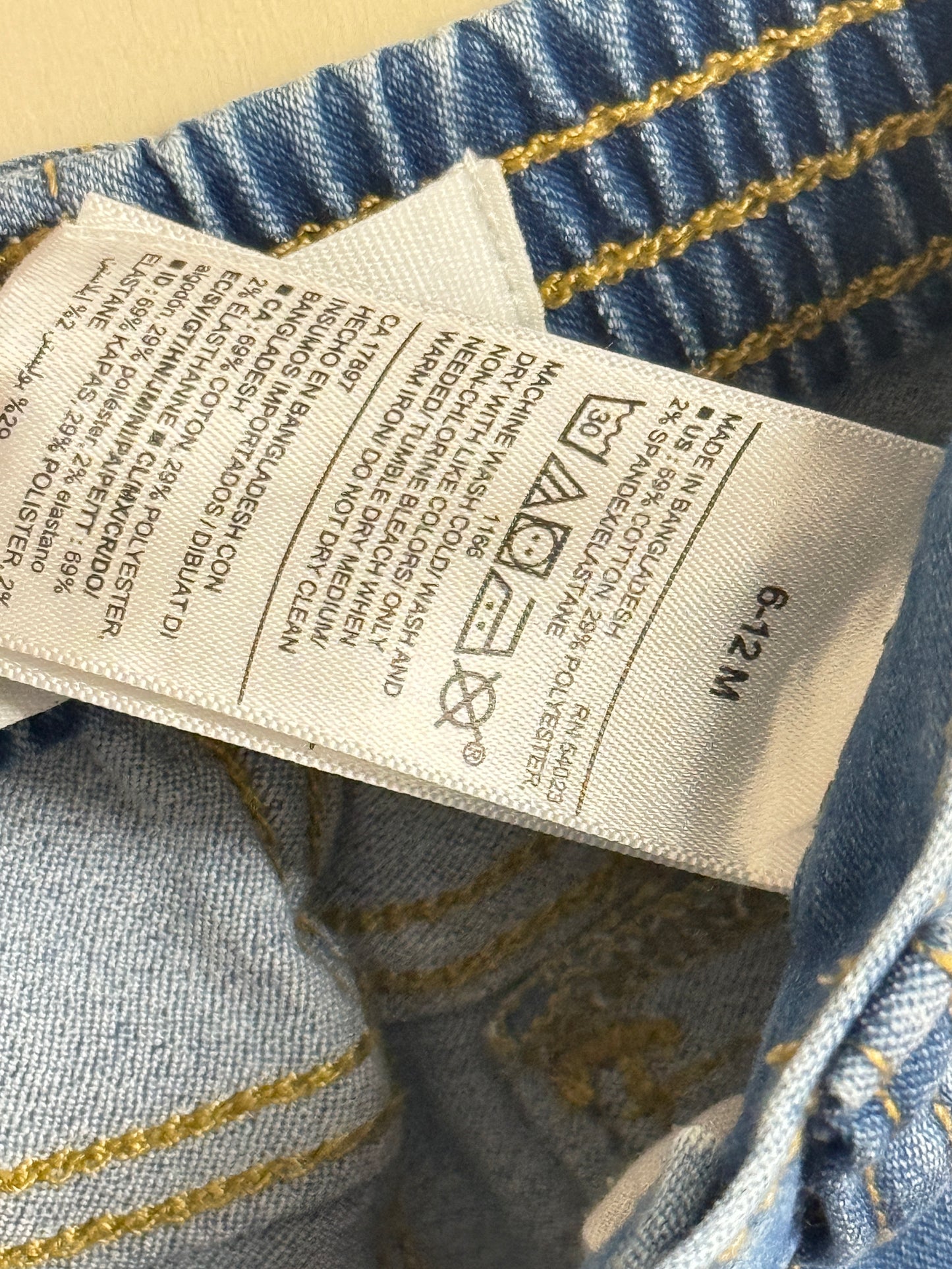 Old Navy Jeans 6-12m