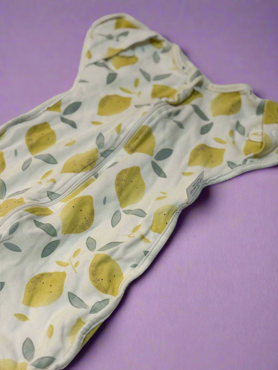 Lemon print sleep sack 0-3m