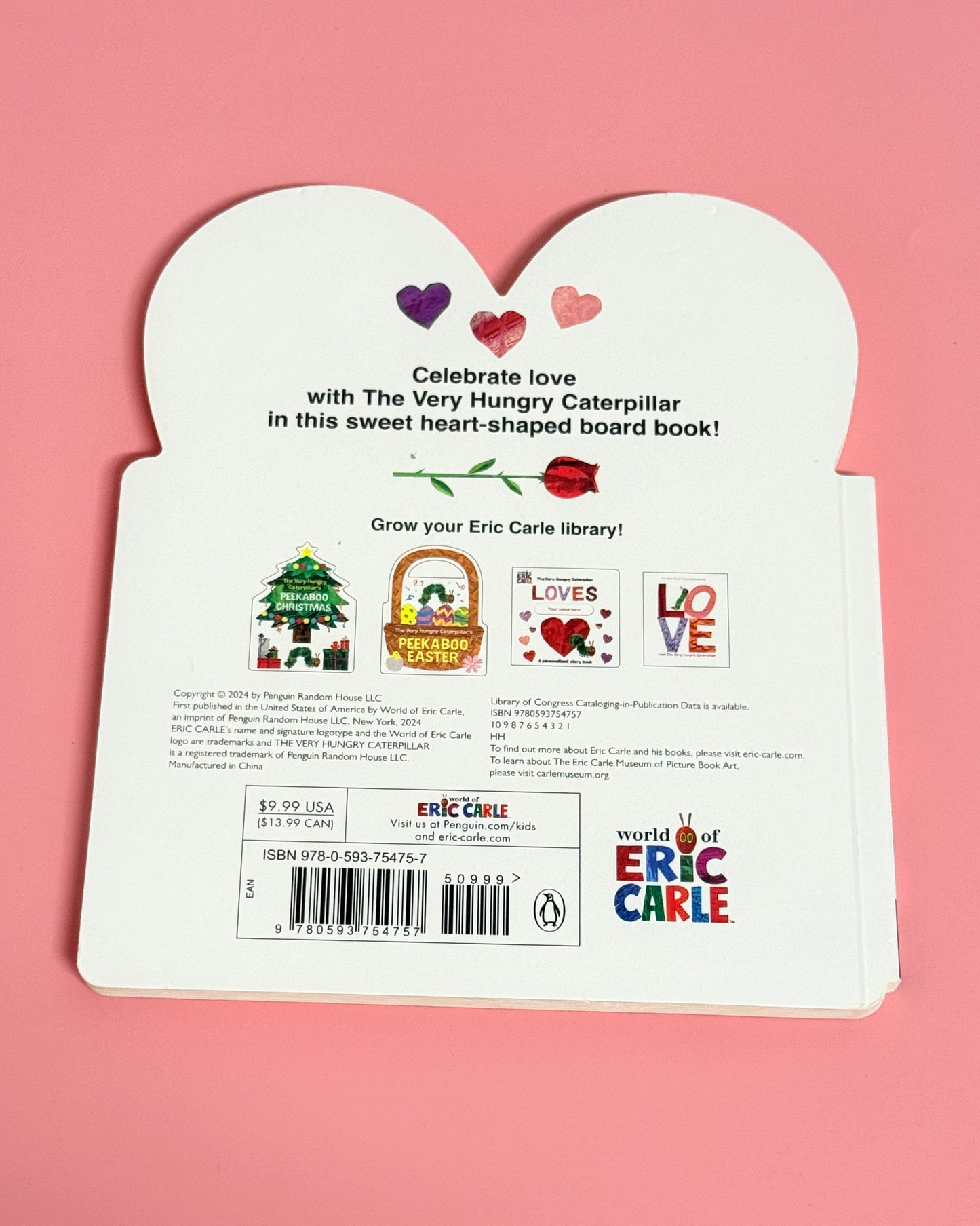 The Very Hungry Caterpillar Peekaboo Valentine - Book