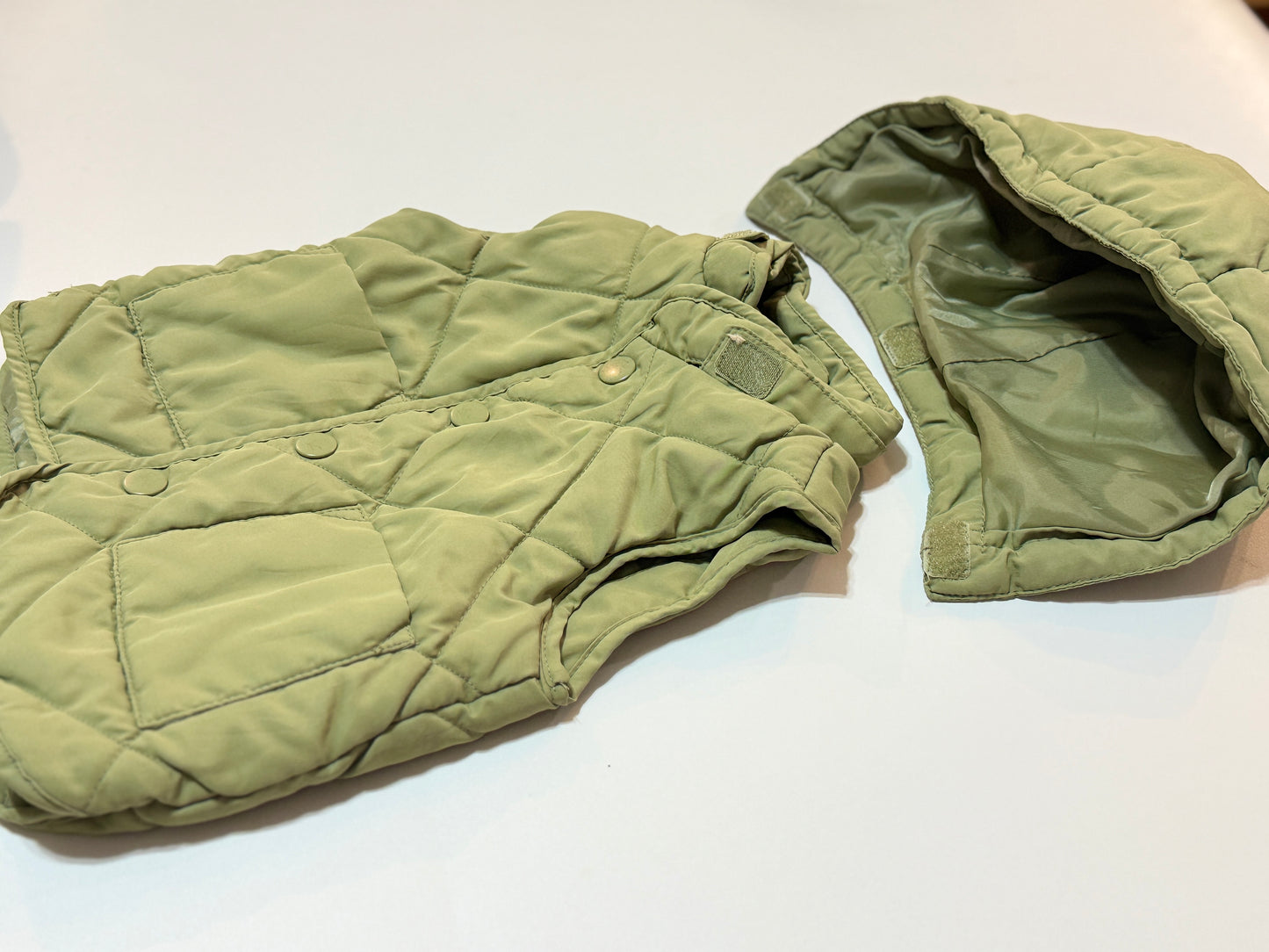 H&M Vest 4-6m removable hood