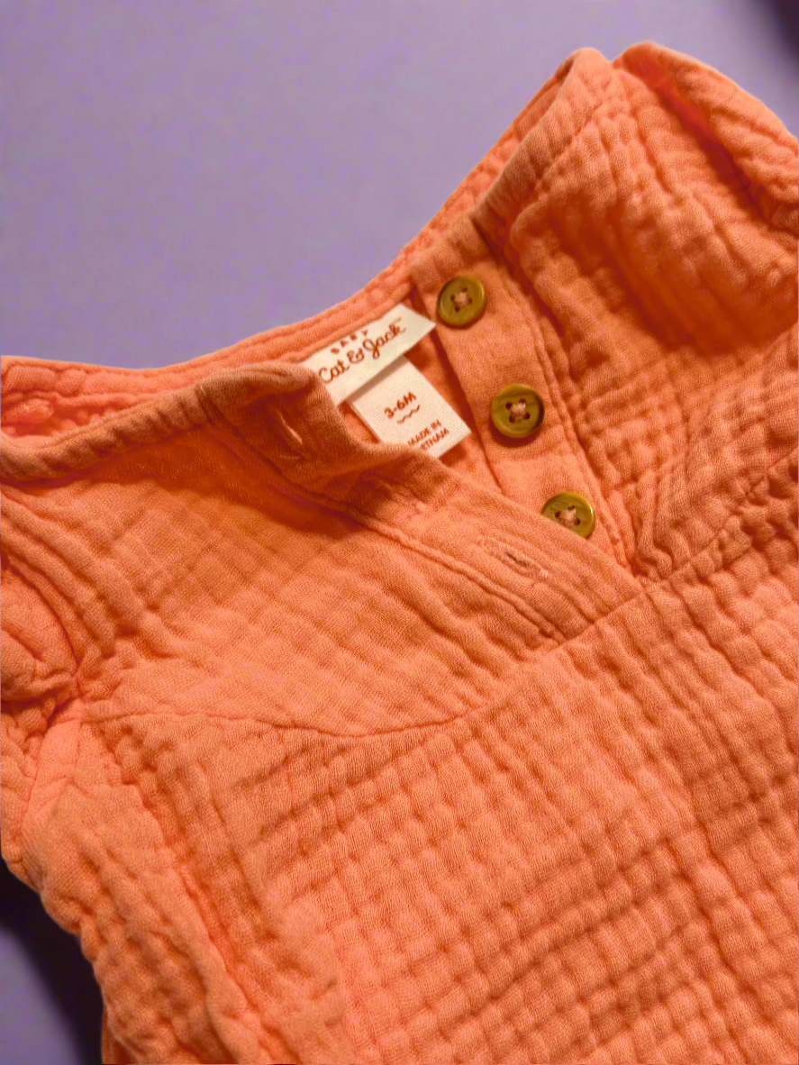 Cat and Jack 3-6m girls jumpsuit