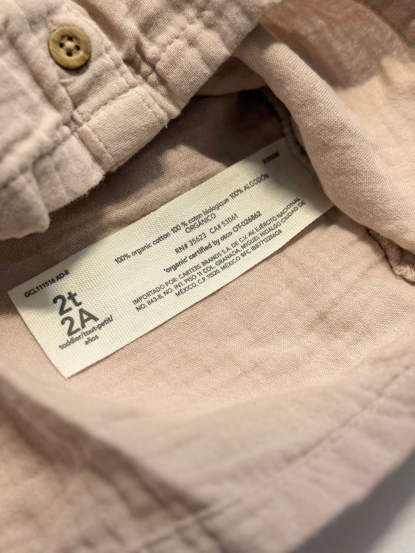 Organic Cotton Little Planet by carters 2t