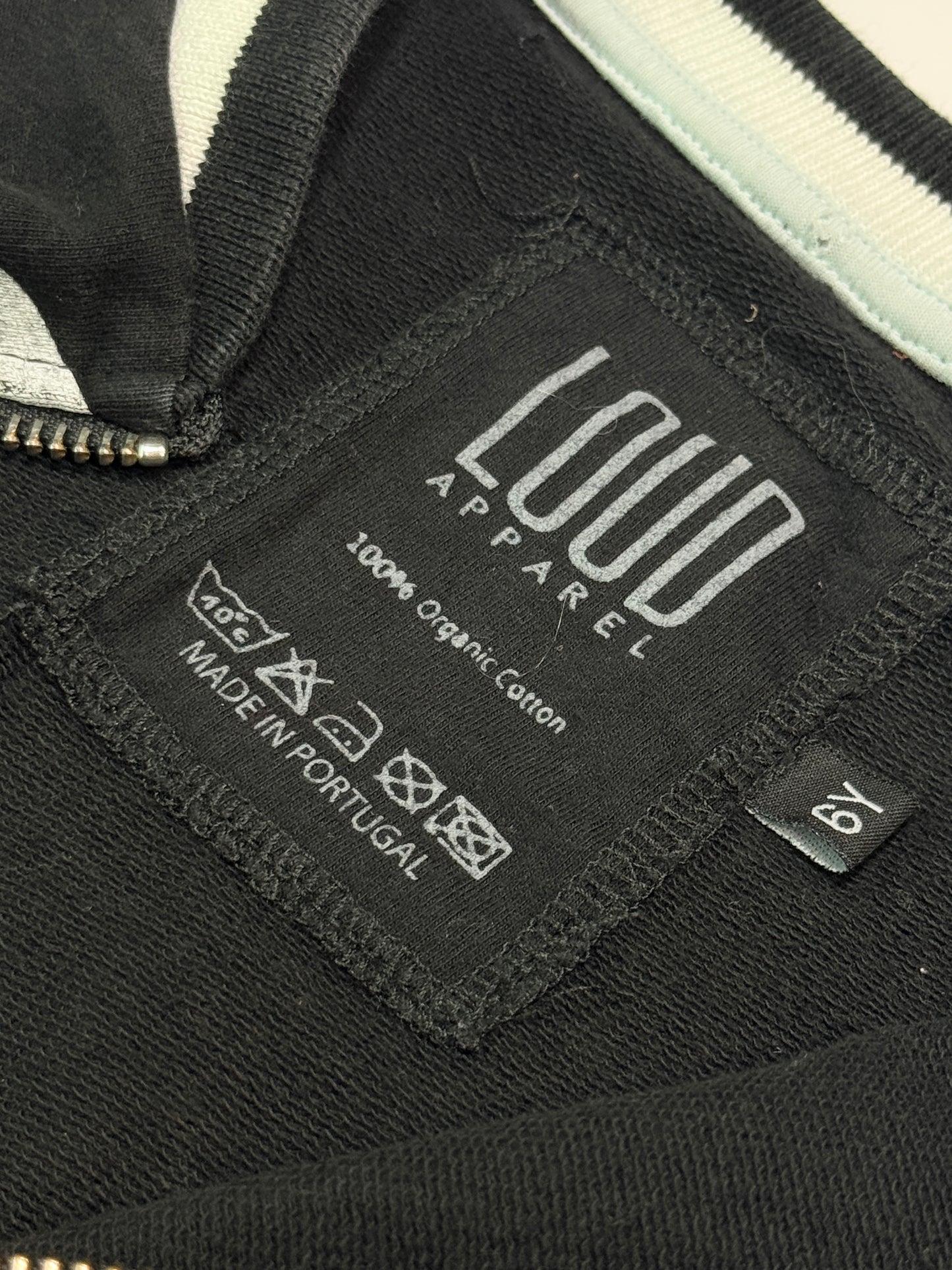 Loud Black Arrow Print Zip Jacket 6Y