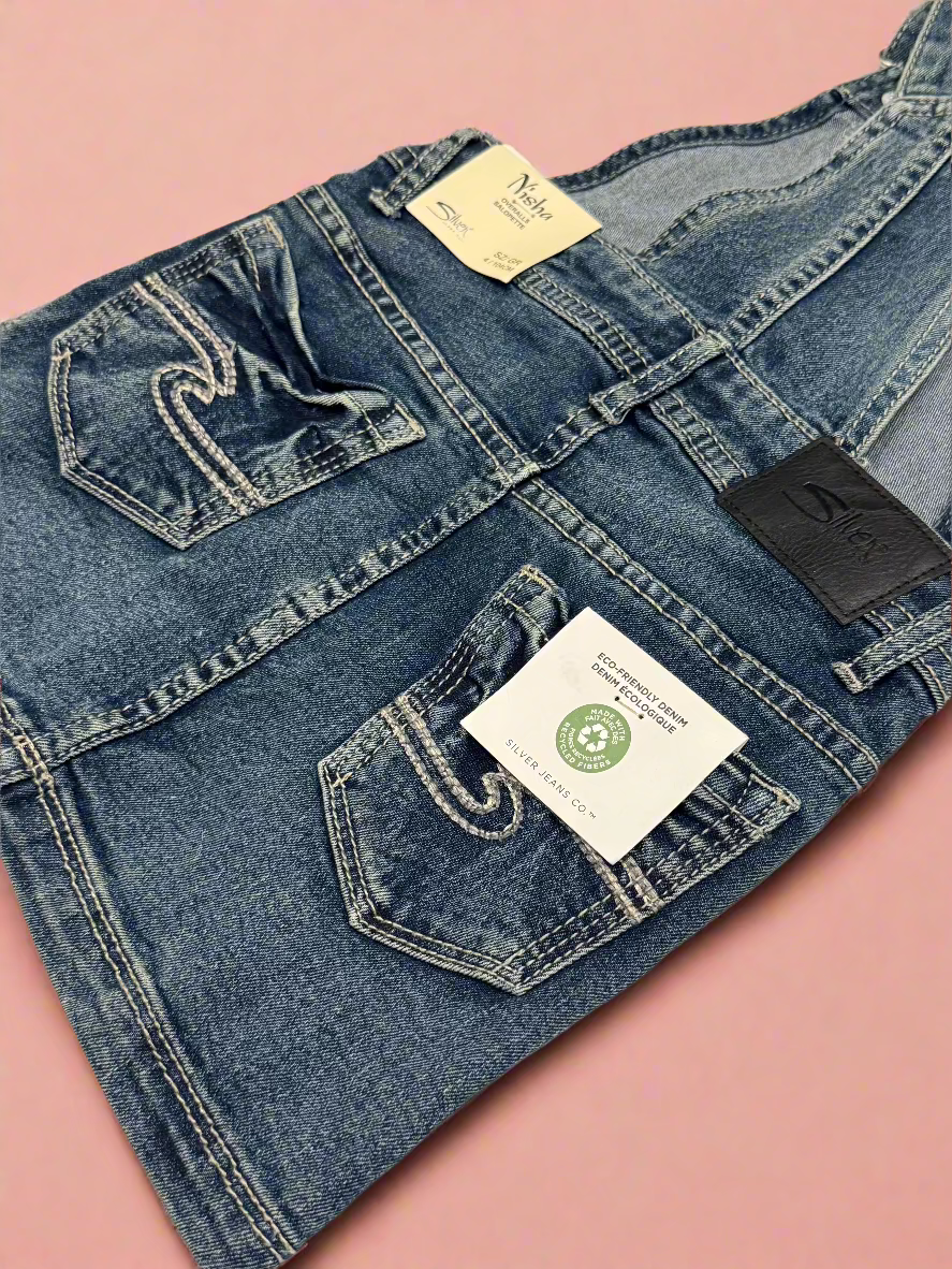 Silver Jeans co Nisha overalls sz 4 NWT