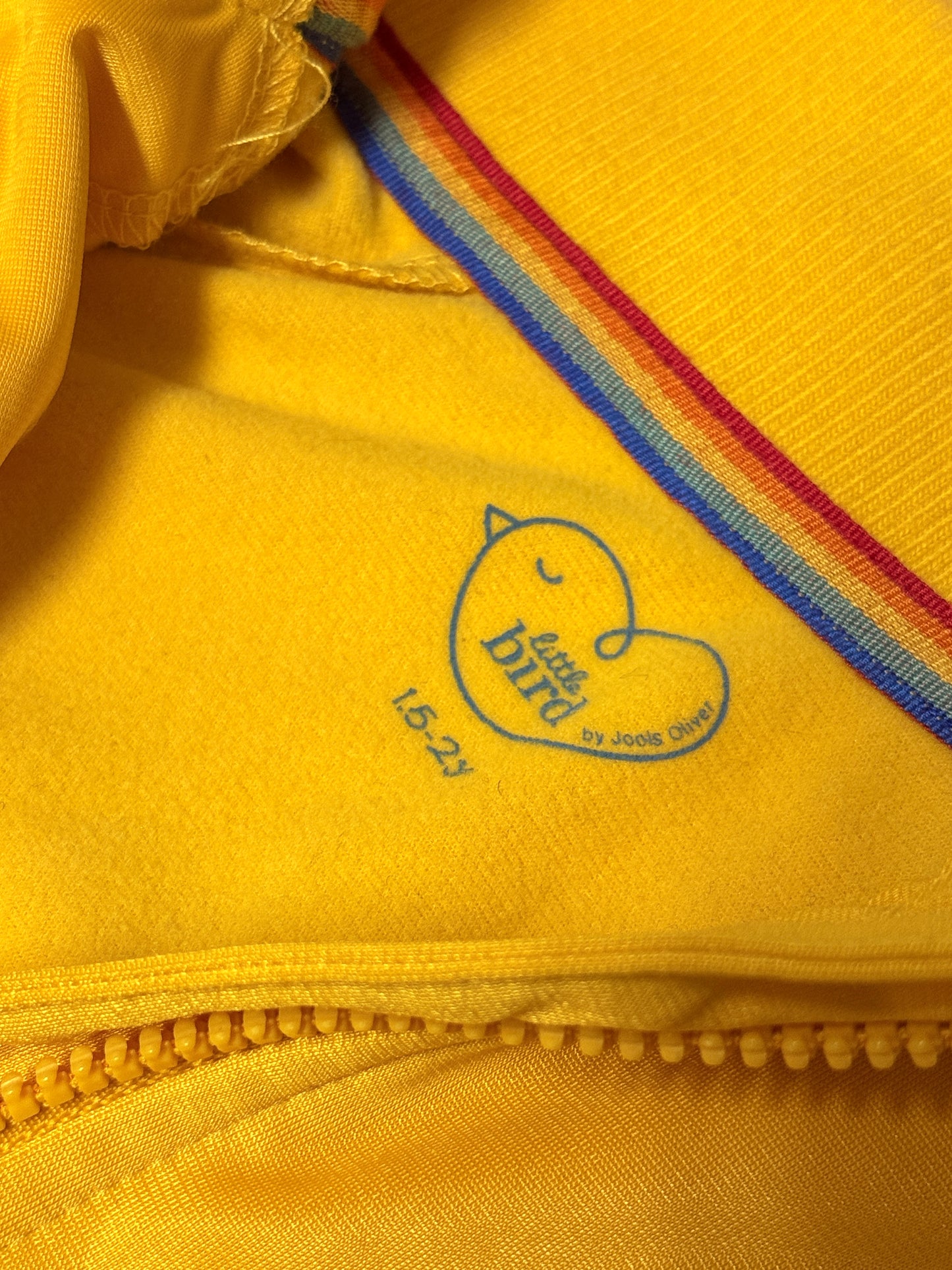 Little Bird by Jools Oliver Zip up 18-24m