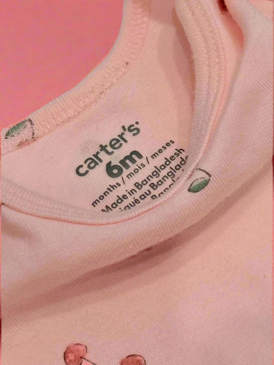 Carters Onesie Cherries 6m