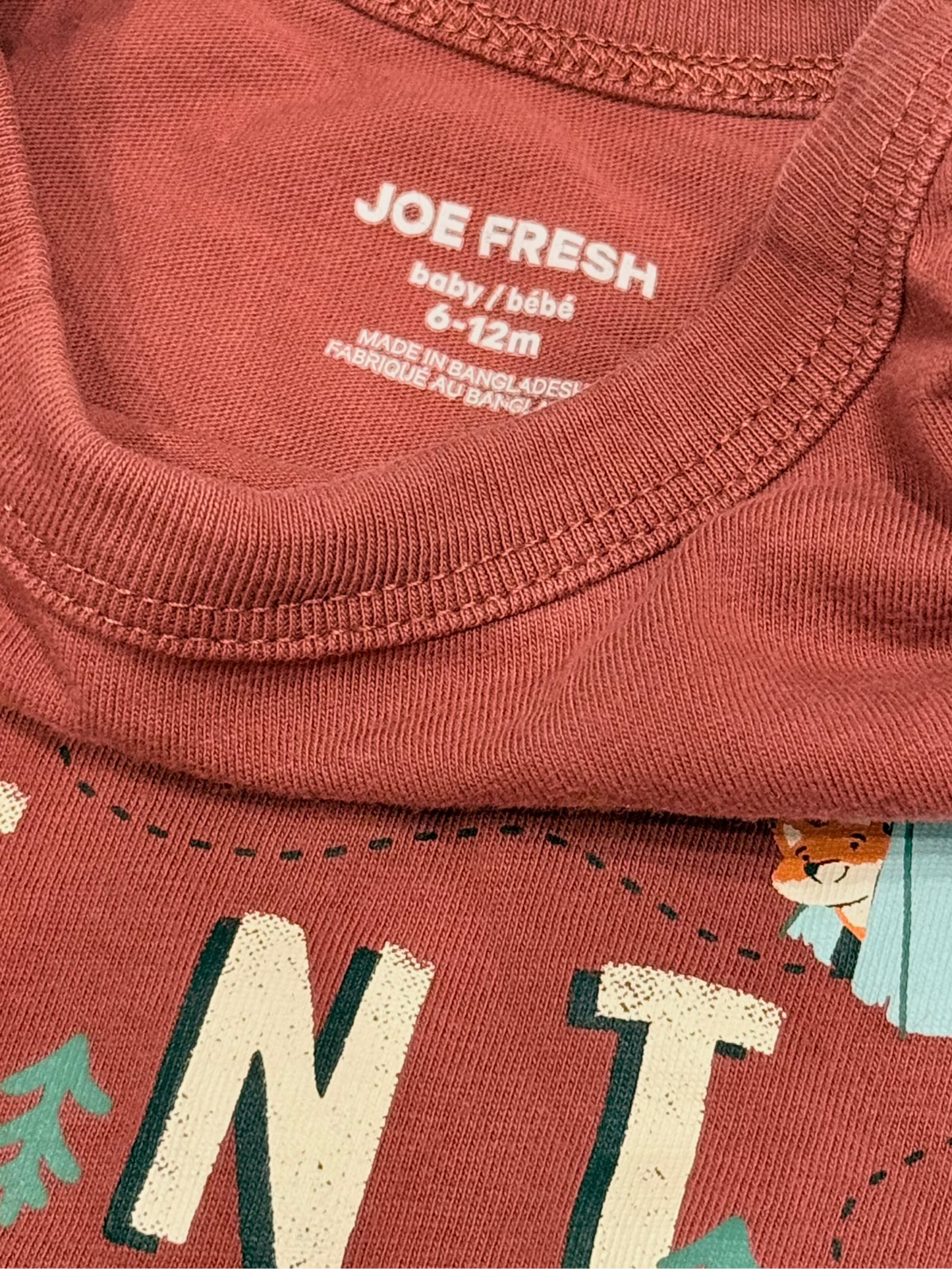 Joe Fresh shirt 6-12m