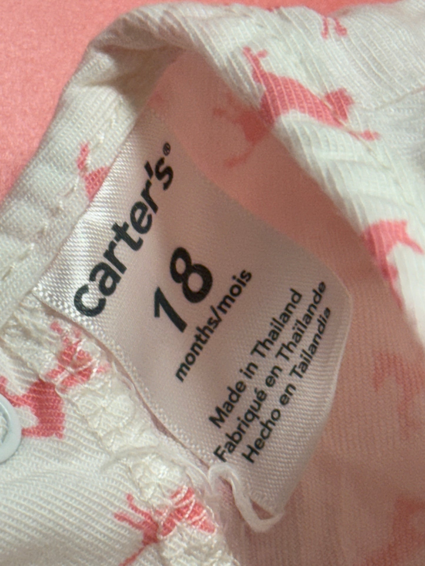 Carter's 18m Unicorn Print Long Sleeve