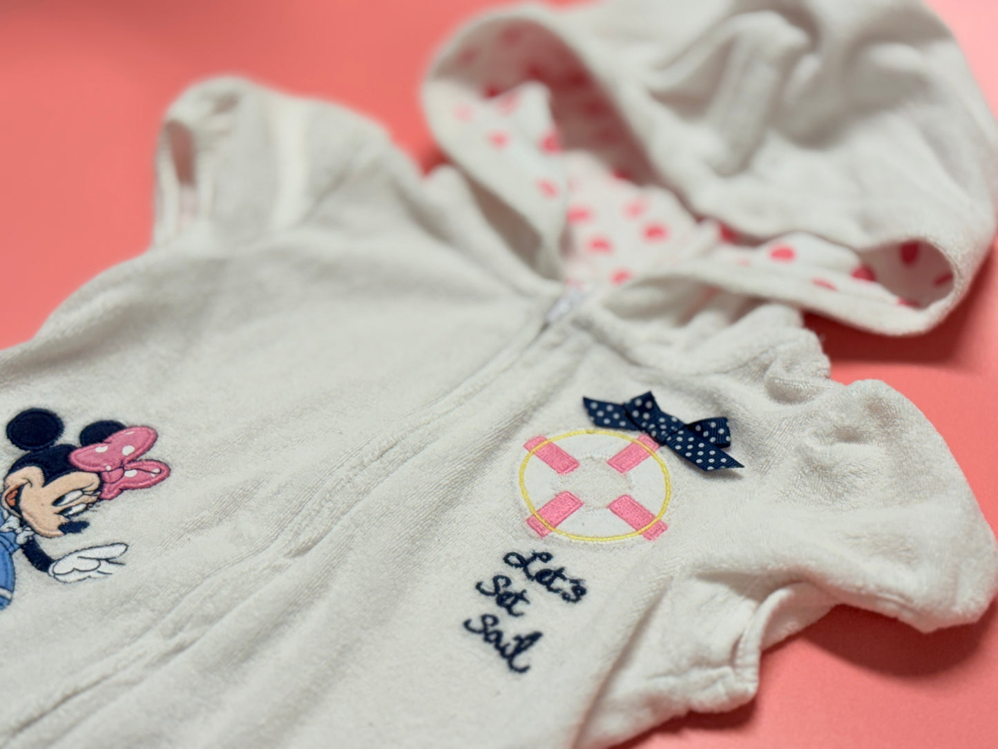 Minnie Mouse Swim Cover Up 18-24m