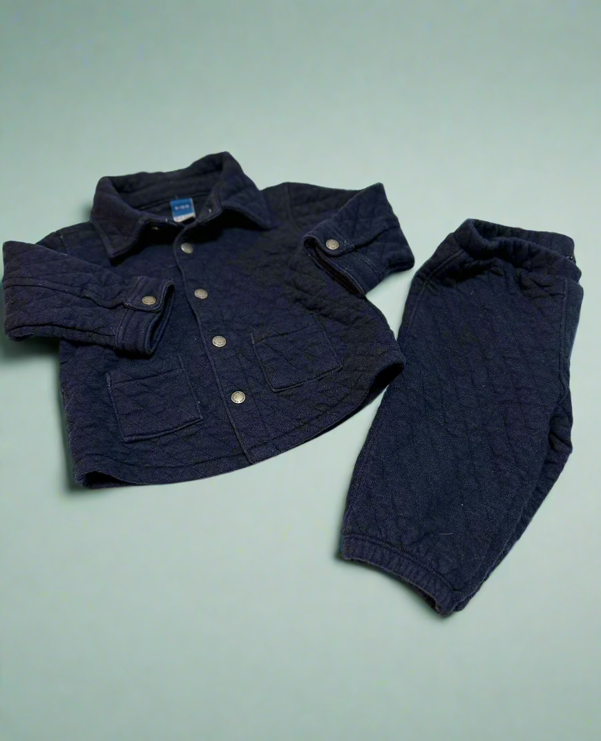 Old Navy 2pc Jacket and Jogger Set 6-12m